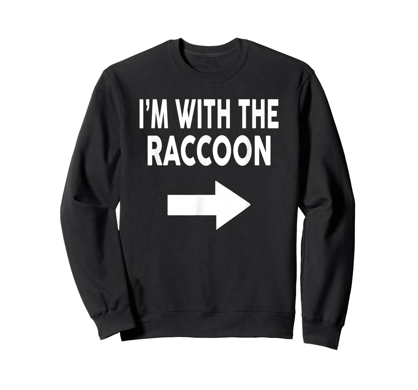 I'm With The RACCOON Halloween RACCOON T-Shirt