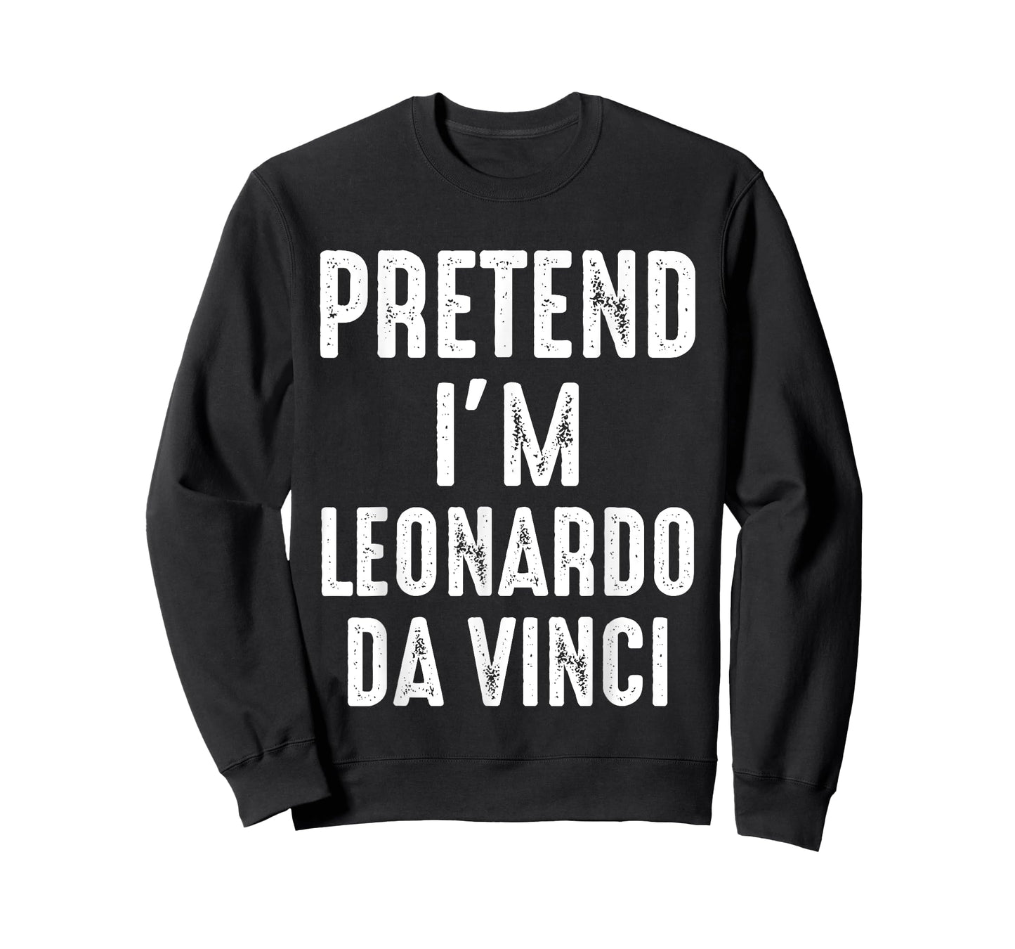 Pretend I'm Leonardo Da Vinci Matching Halloween Costume T-Shirt