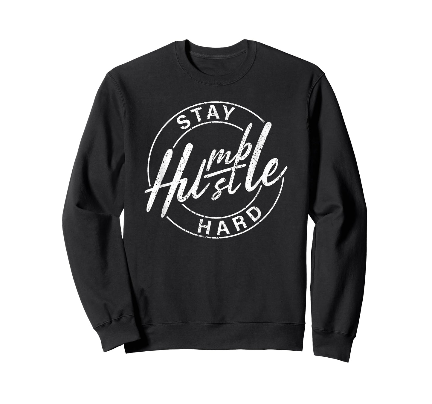 Humble Hustle Odometer Style Graphic Design T-Shirt