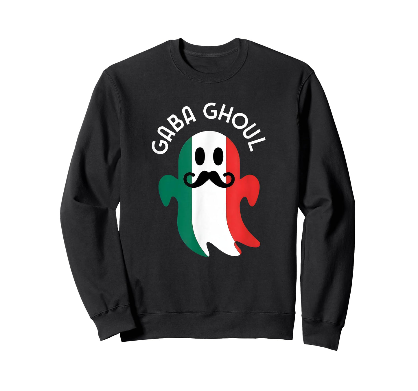 Funny Italian Ghost Halloween Pun Gaba Ghoul T-Shirt