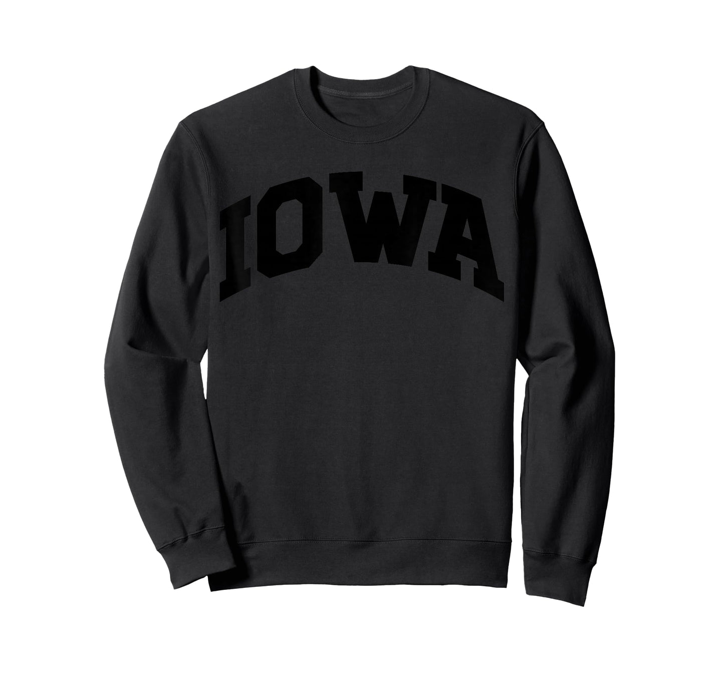 Iowa Gift, College University Text Sports Design T-Shirt