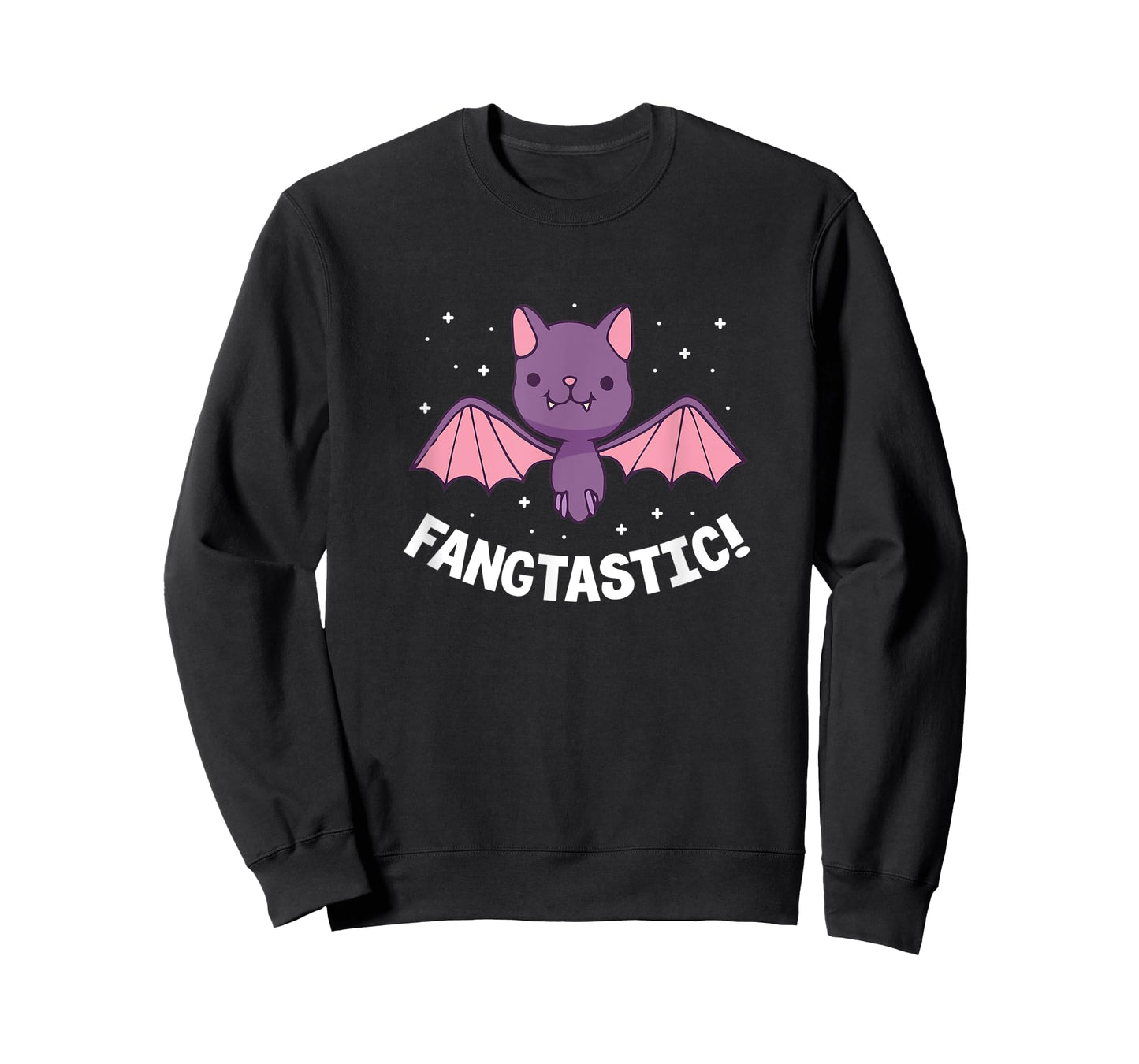 Halloween Bat Fang Funny Fangtastic T-Shirt