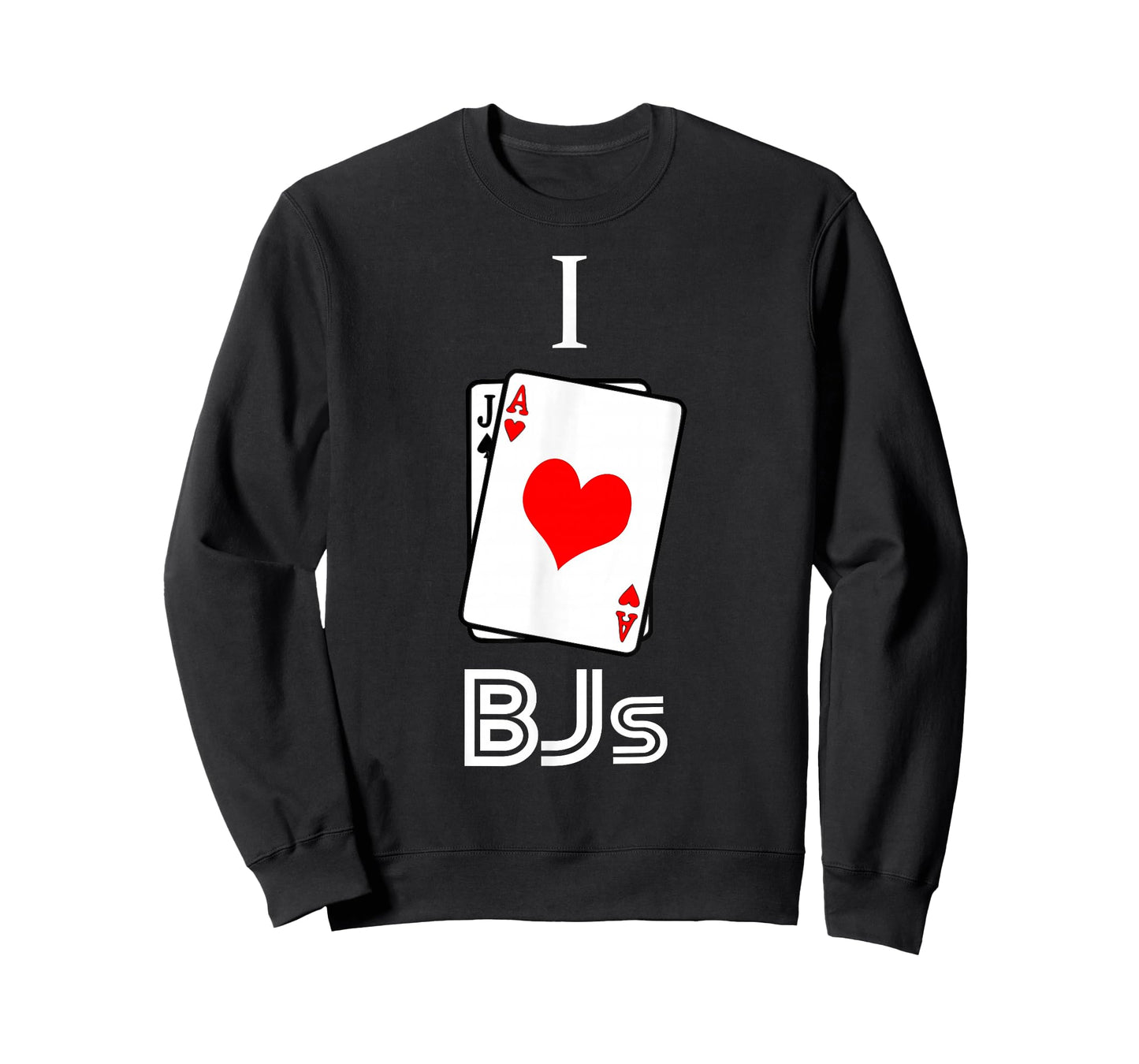 I Love BJs Blackjack 21 Casino Gambling T-Shirt T-Shirt