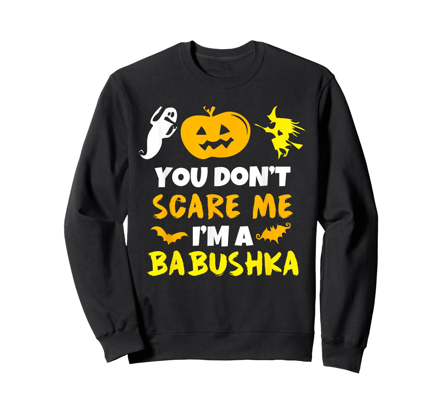 Don't Scare Me Babushka Costume Halloween Easy Lazy T-Shirt