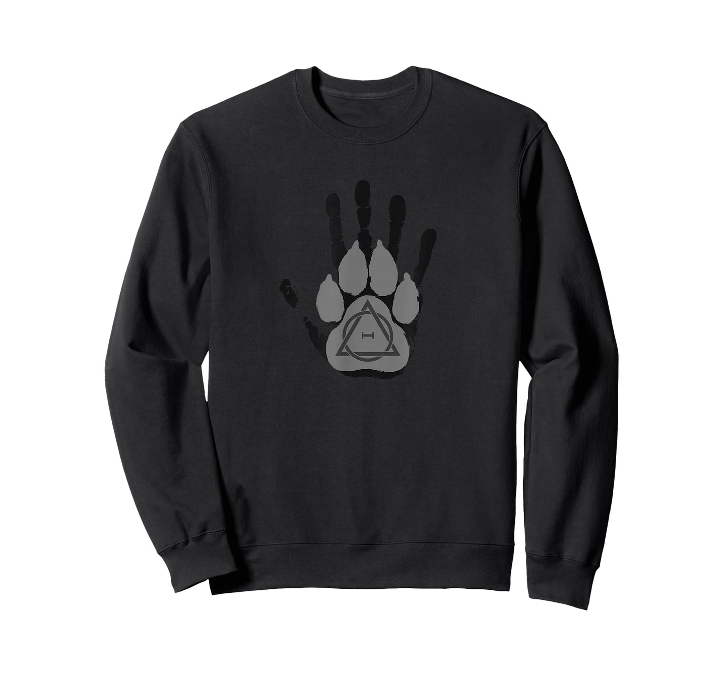 Feathered Commodities Hand and Wolf - Therian T-Shirt