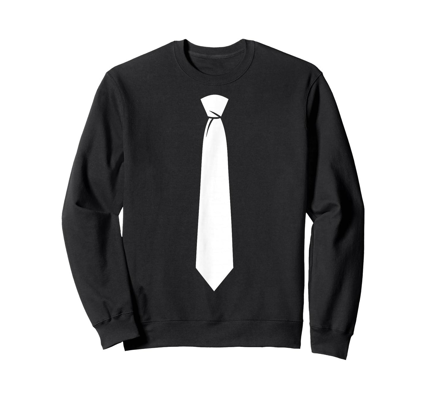 White Tie Costume Shirt Adult Men Women Kids Tie Costume T-Shirt