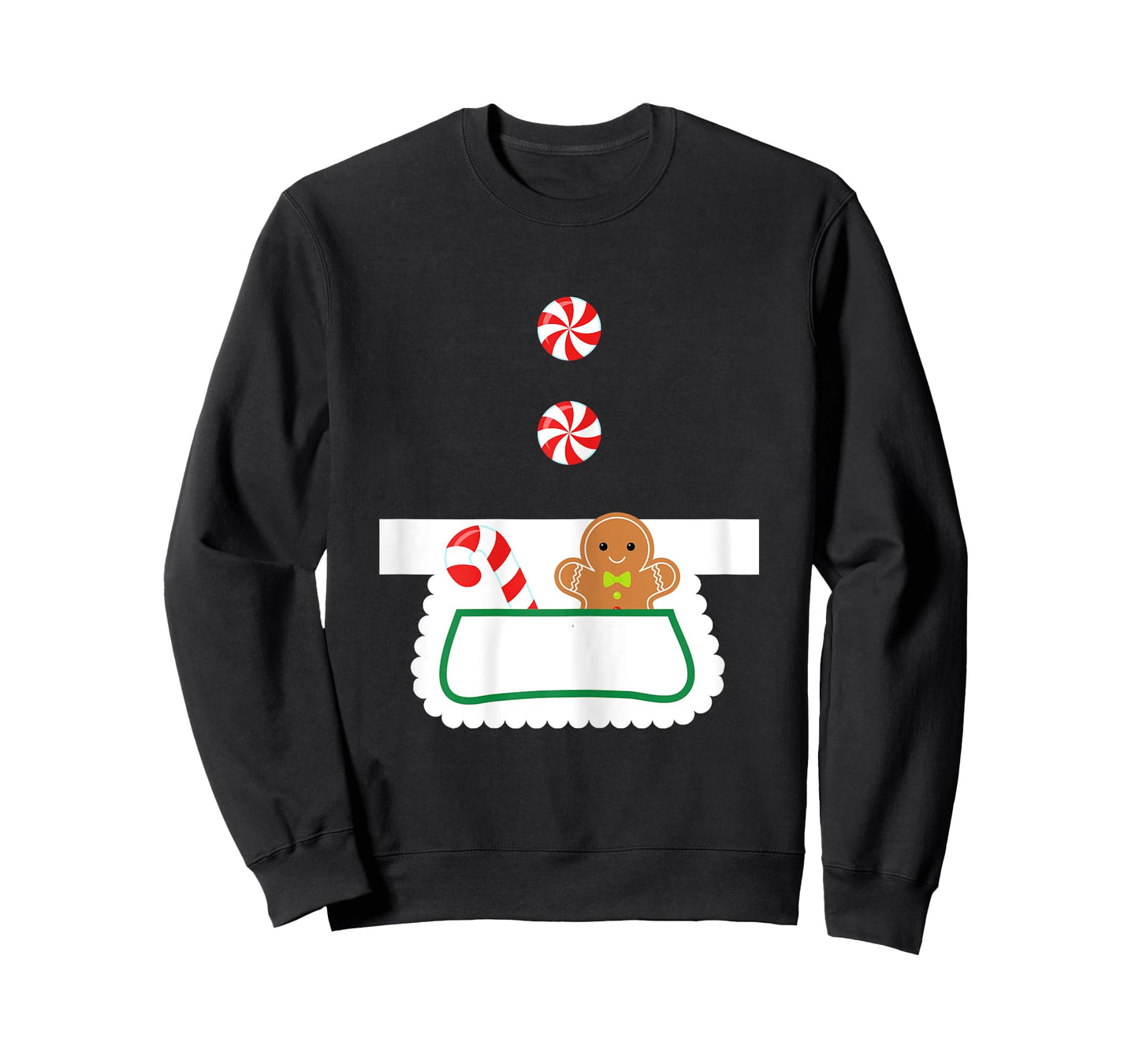 Mrs Claus Apron Costume Christmas T-Shirt