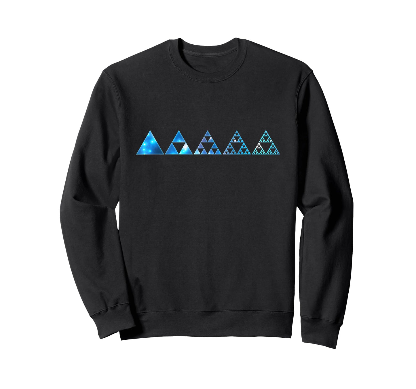 Sierpinski Triangle Fractal Geometry Math Math Matrix T-Shirt