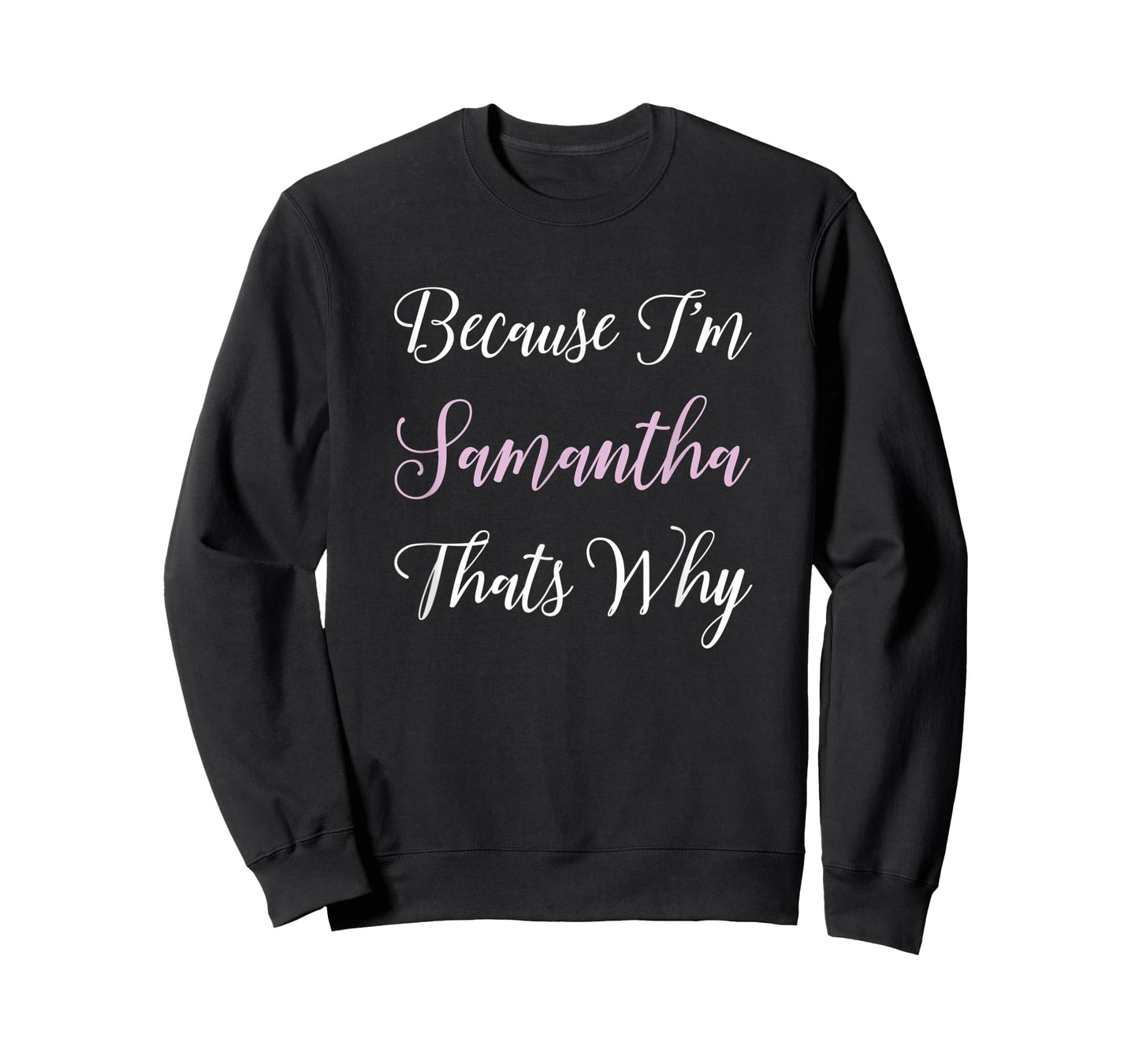 Samantha Name Personalized Women Cute Pink Girl T-Shirt