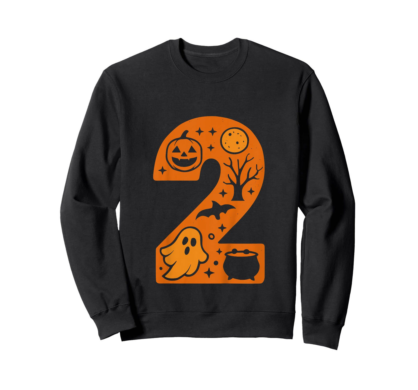 2nd Birthday Spooky Halloween 2 Year Old T-Shirt