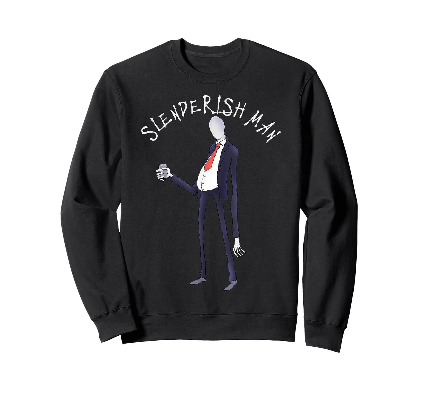 Easy Halloween costume funny slenderman men's T-Shirt