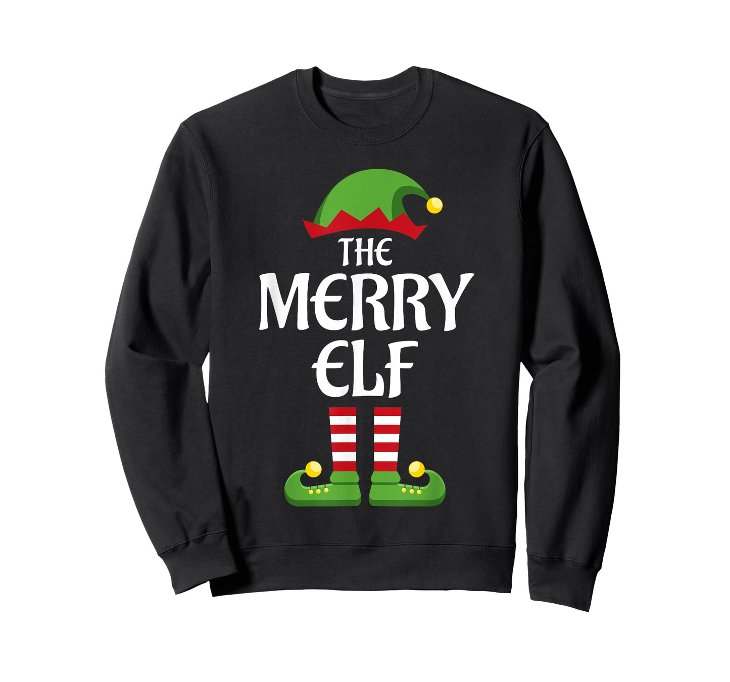 Merry Elf Family Matching Group Christmas Married T-Shirt