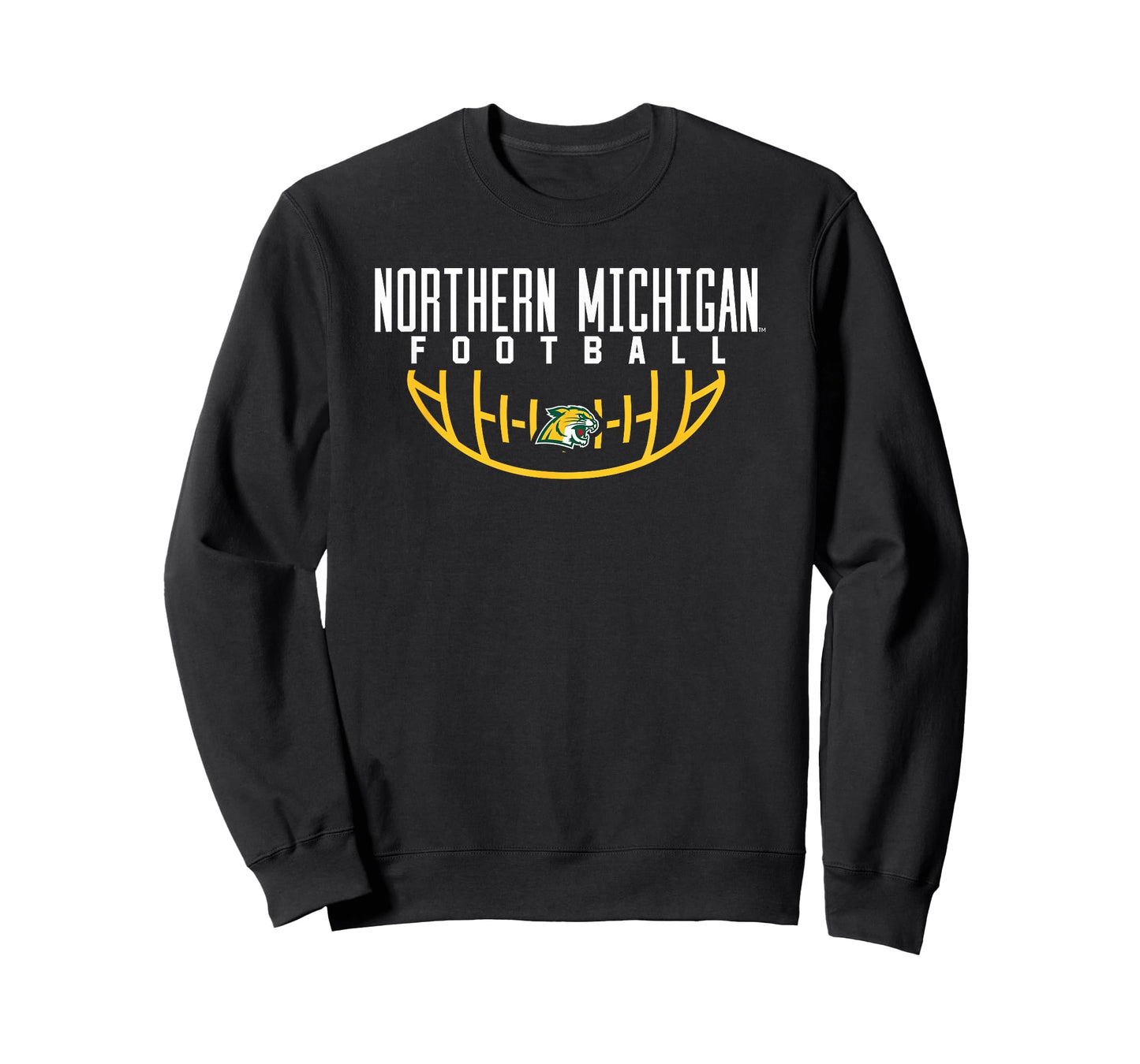 Northern Michigan University NMU Wildcats Football Arch T-Shirt