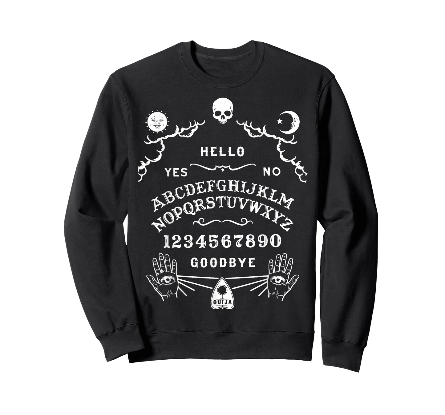 Ouija Occult Horror Witchcraft Wicca Satanic Ouija Board T-Shirt
