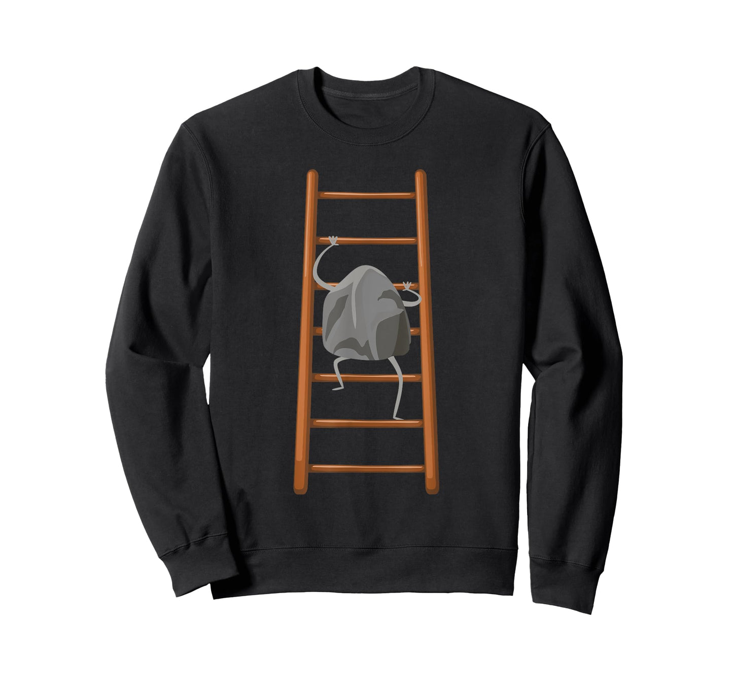Funny Rock Climbing A Ladder Shirt for Men Women or Kids T-Shirt