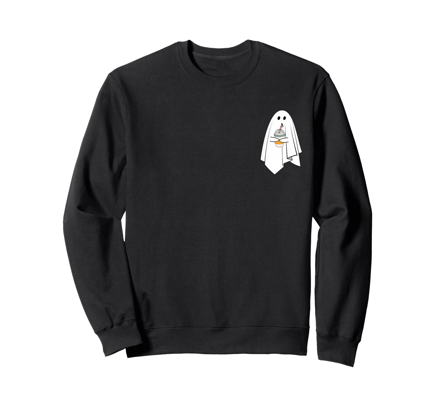 Ghost Drinking Coffee Funny Halloween Costume Coffee Lovers T-Shirt