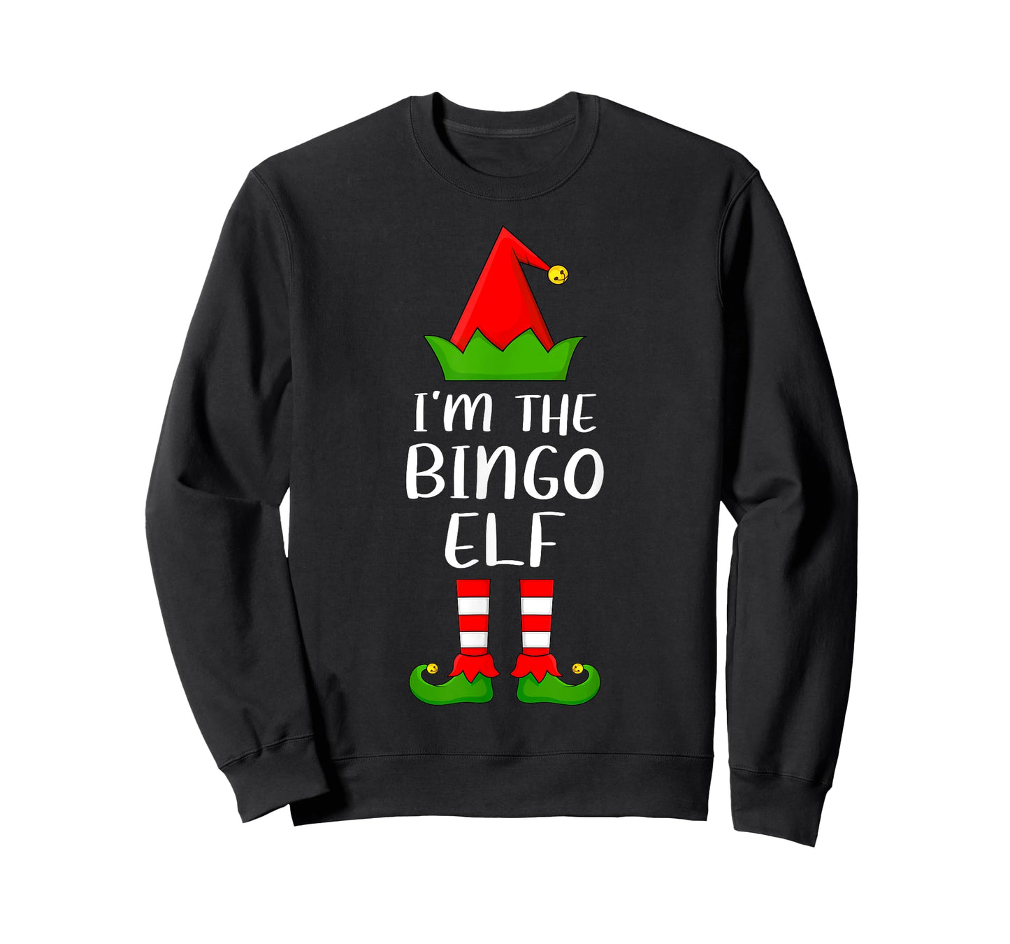 Matching Family Group I'm The Bingo Elf Christmas T-Shirt