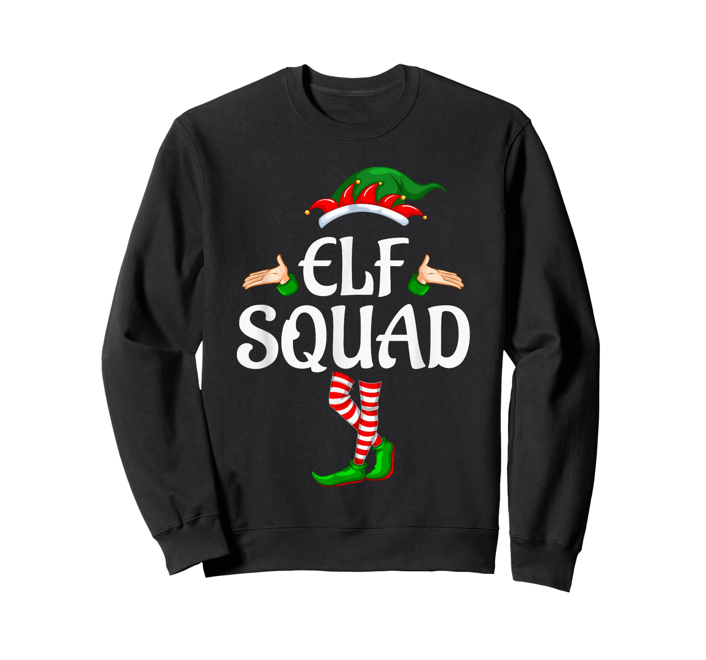 The Elf Squad Family Matching Group Christmas T-Shirt