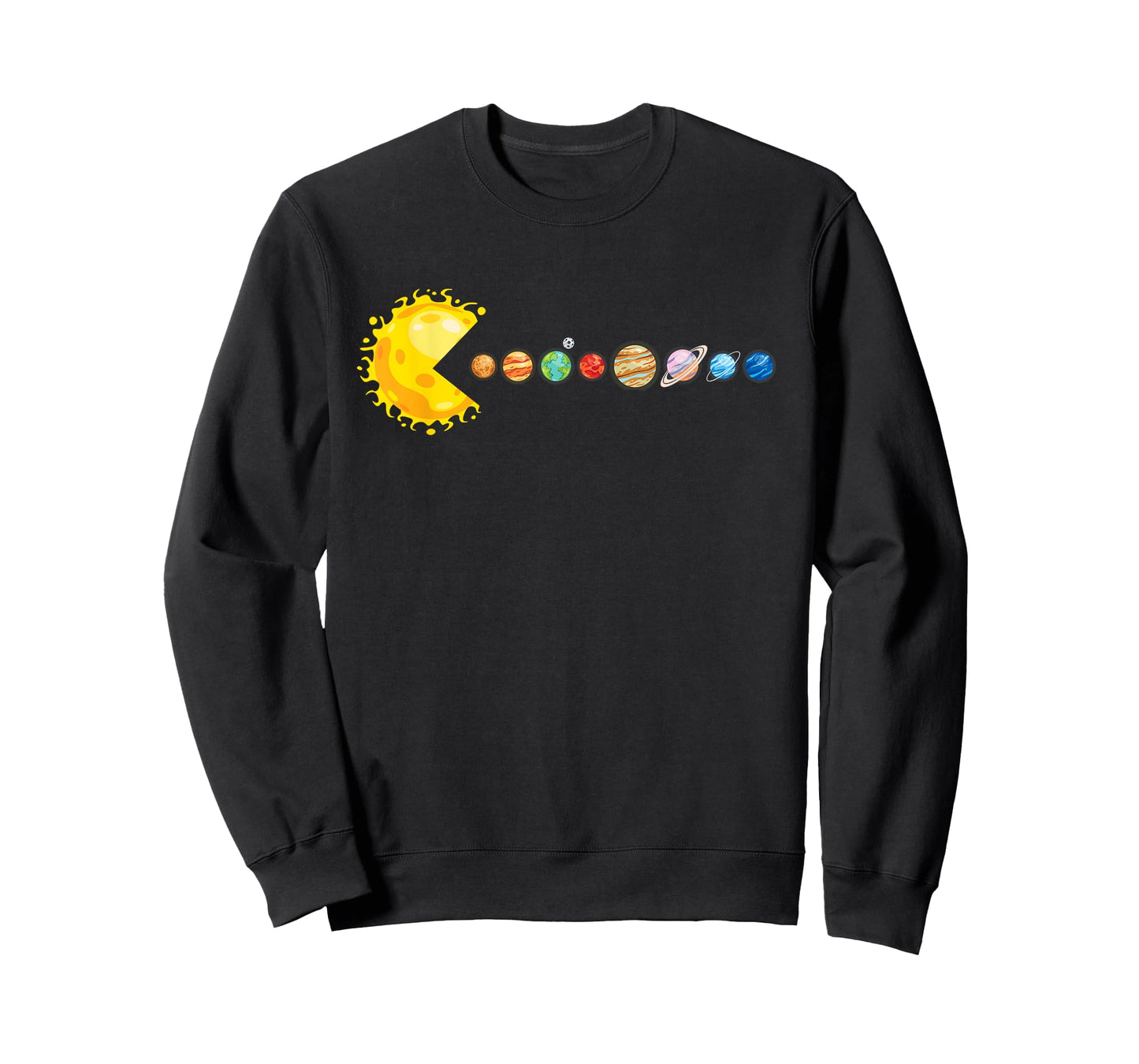 Planetary System Star Eating Planets Sun Funny Astronomy T-Shirt