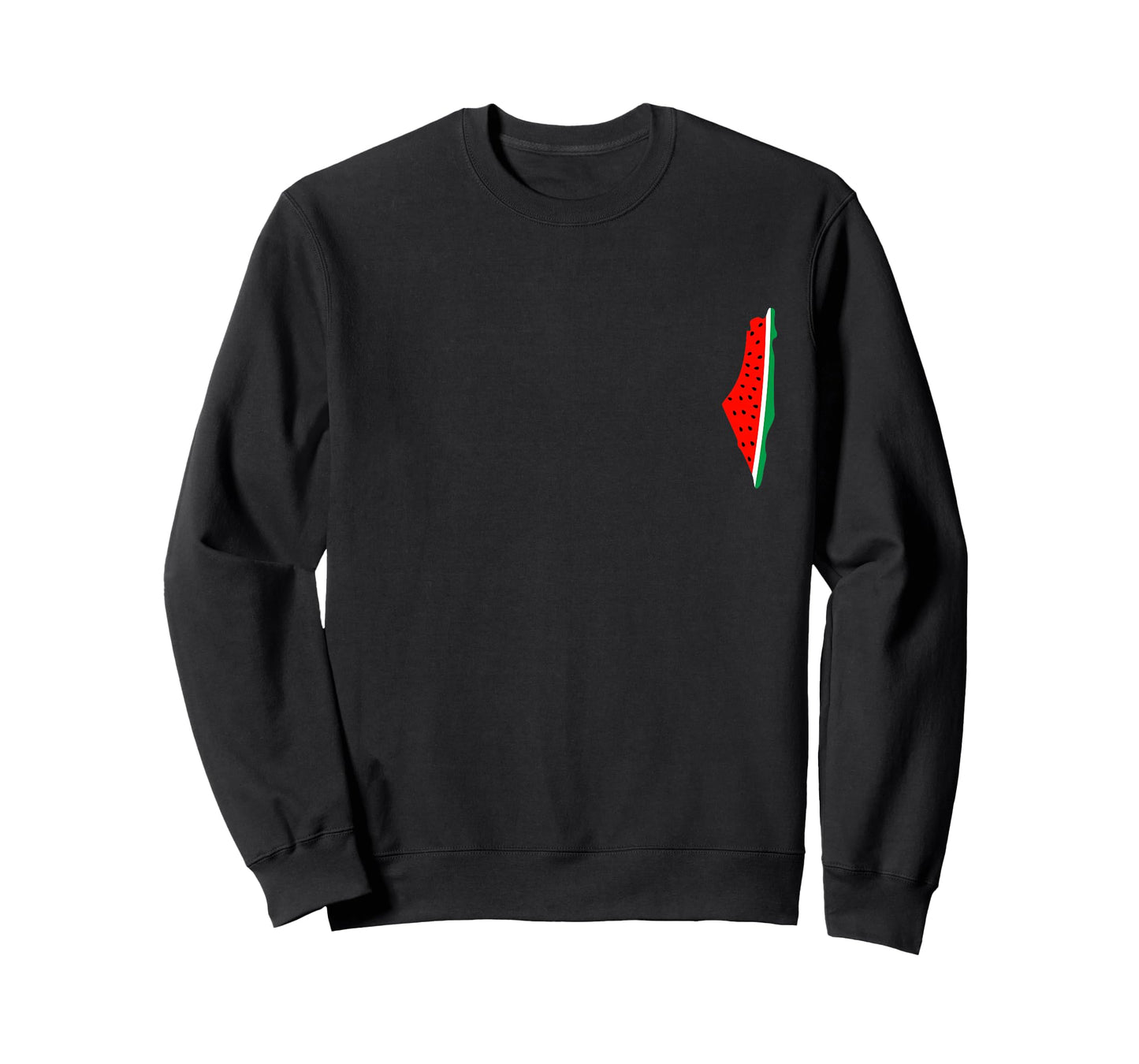 Palestine map Watermelon Family Palestine T-Shirt