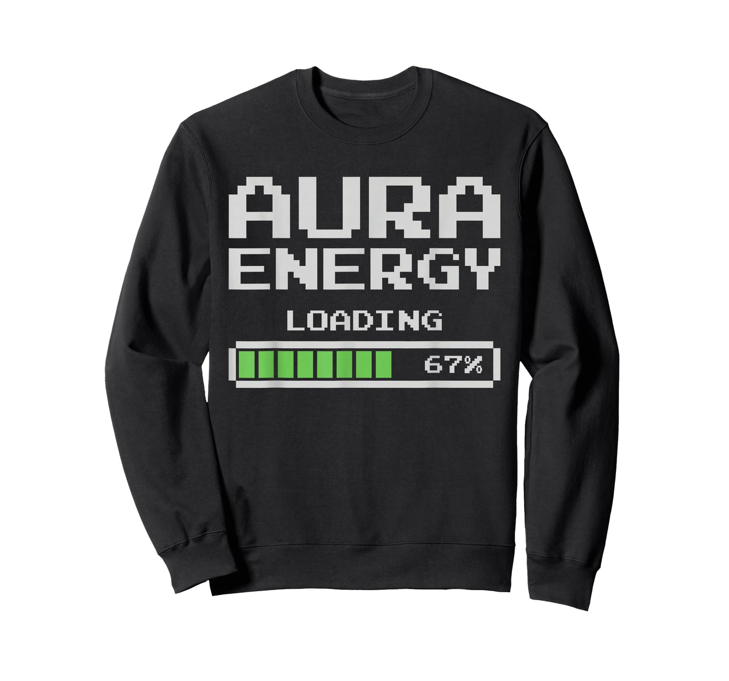 Aura Energy at 67 Funny Six Seven Meme Gen Alpha Slang T-Shirt