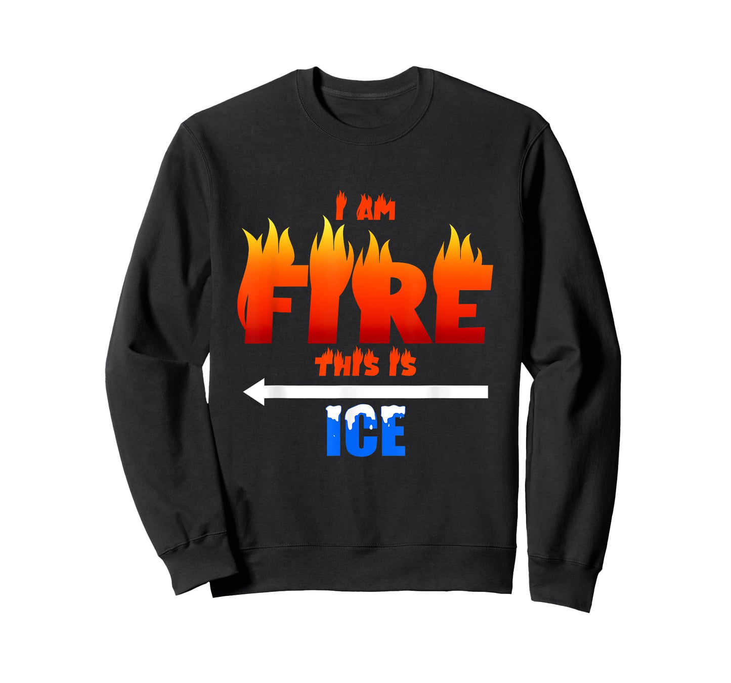 Funny Ice and Fire Costume Halloween Family Matching Women T-Shirt