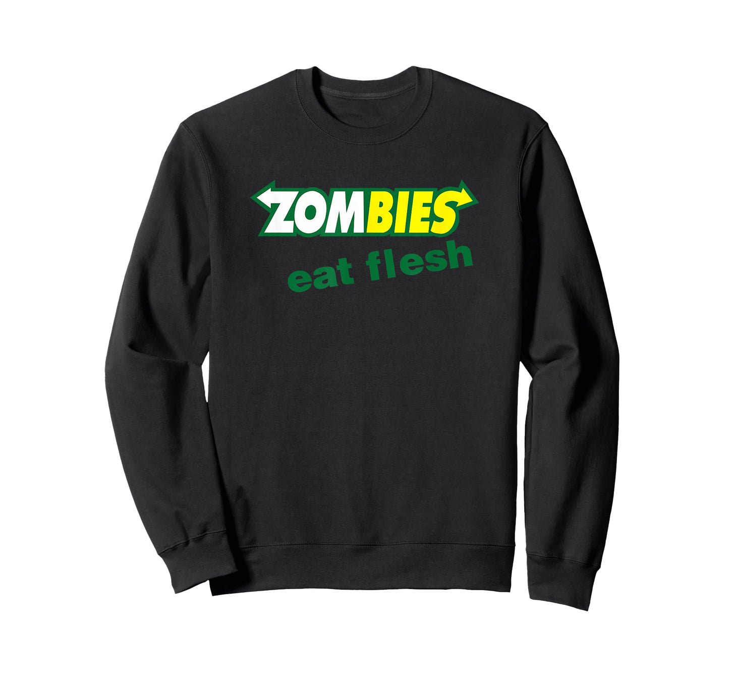 Funny Zombies Eat Flesh Scary Food Halloween Costume T Shirt T-Shirt