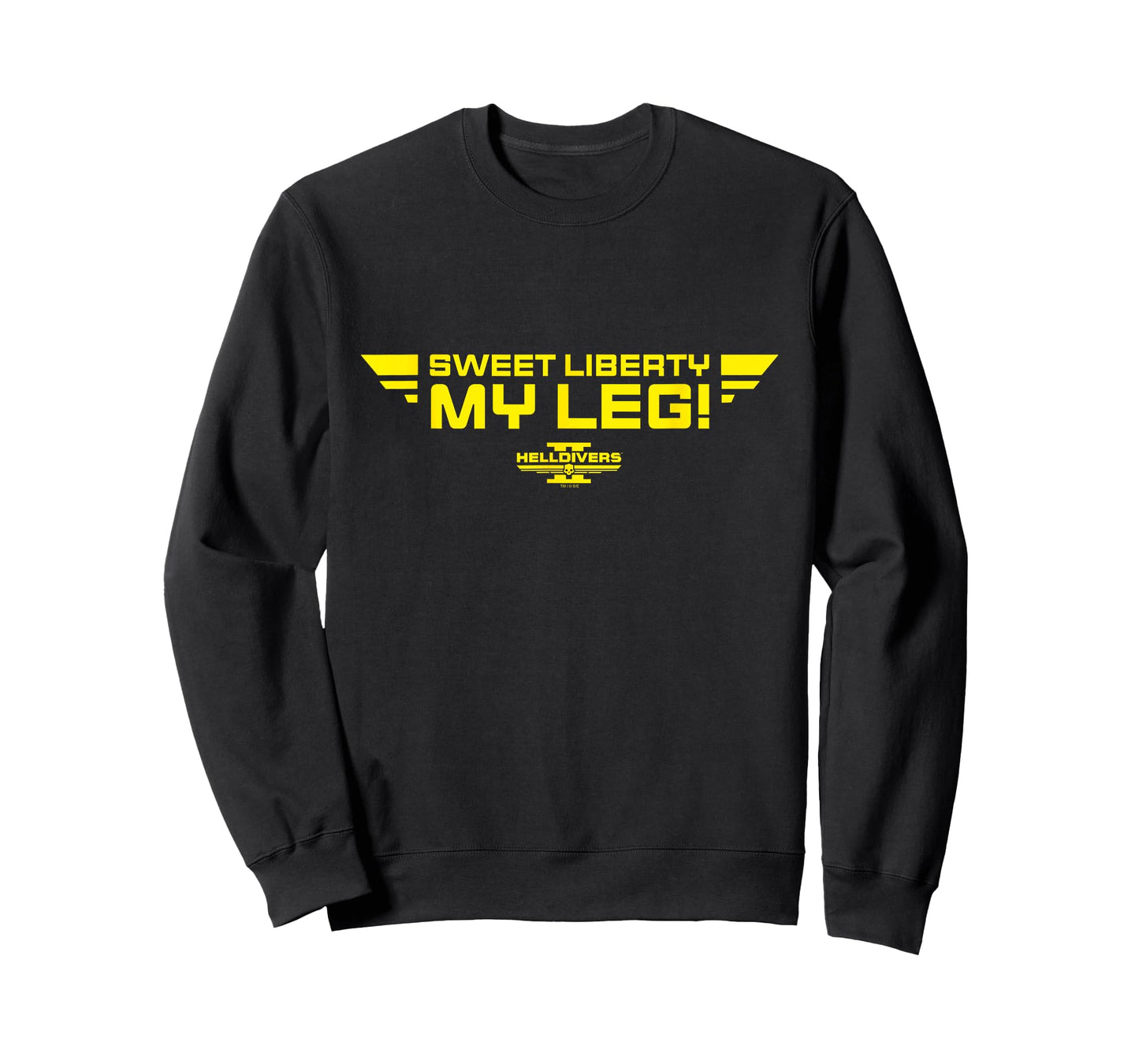 Helldivers 2 Sony PlayStation Game Sweet Liberty My Leg T-Shirt