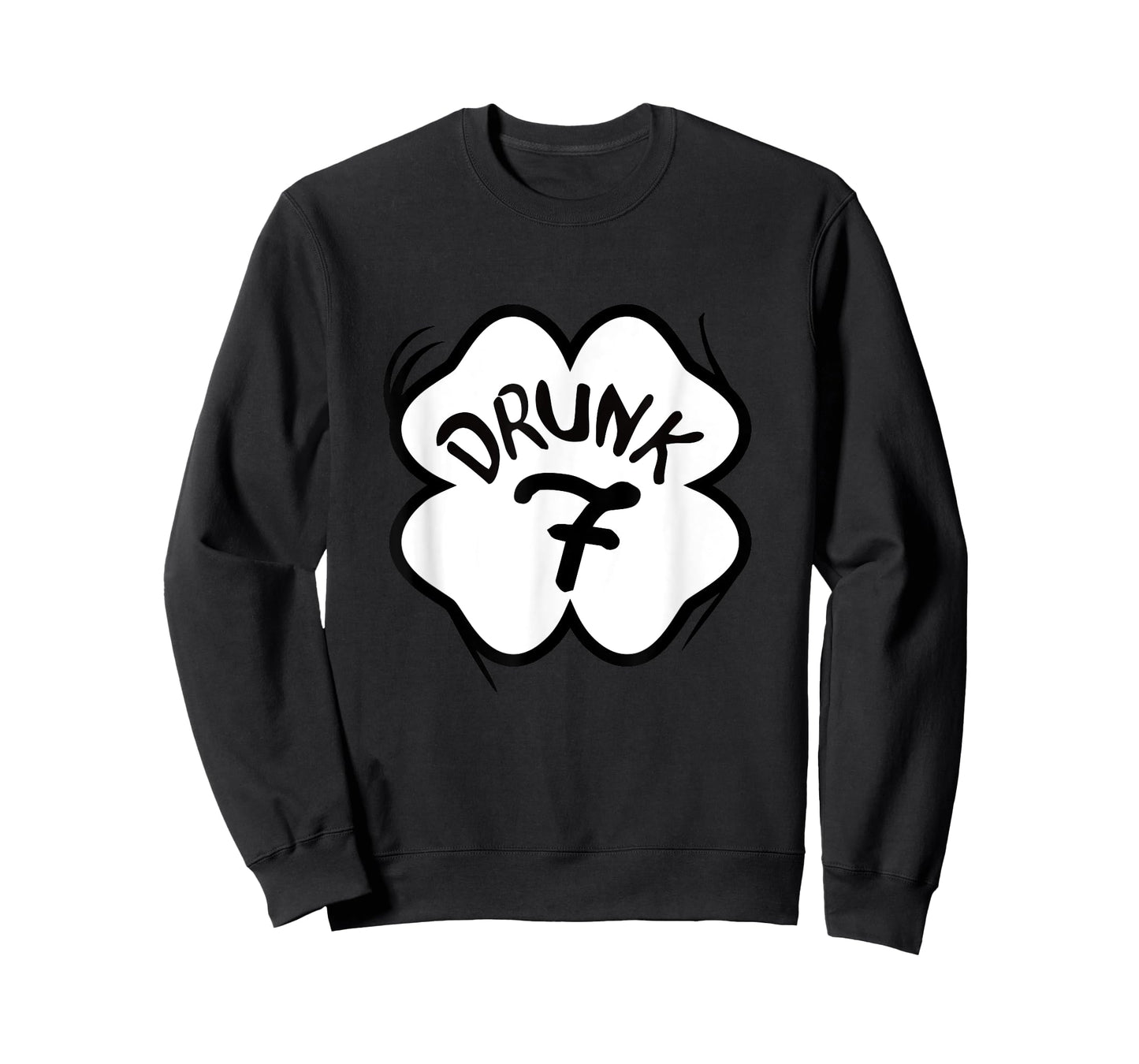 Drunk 7 Shamrock St Pattys Day Tee Bar Crawl Group Matching T-Shirt