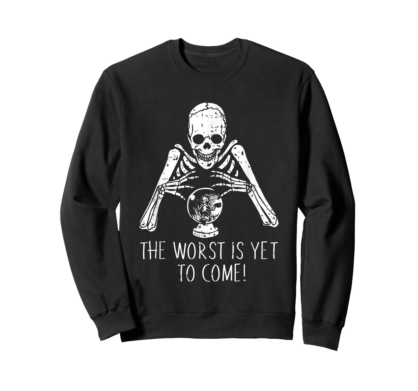 Fortune Teller Halloween Costume Funny Skull Skeleton T-Shirt