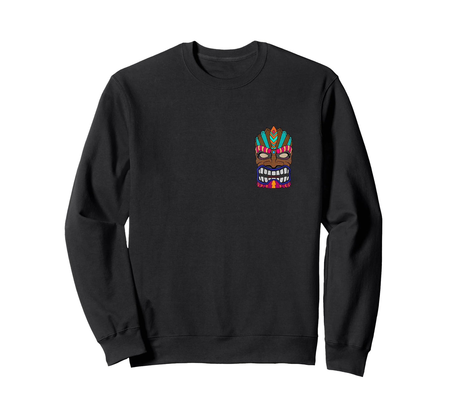 Polynesian South Pacific Tiki Idol Front Back Edition T-Shirt