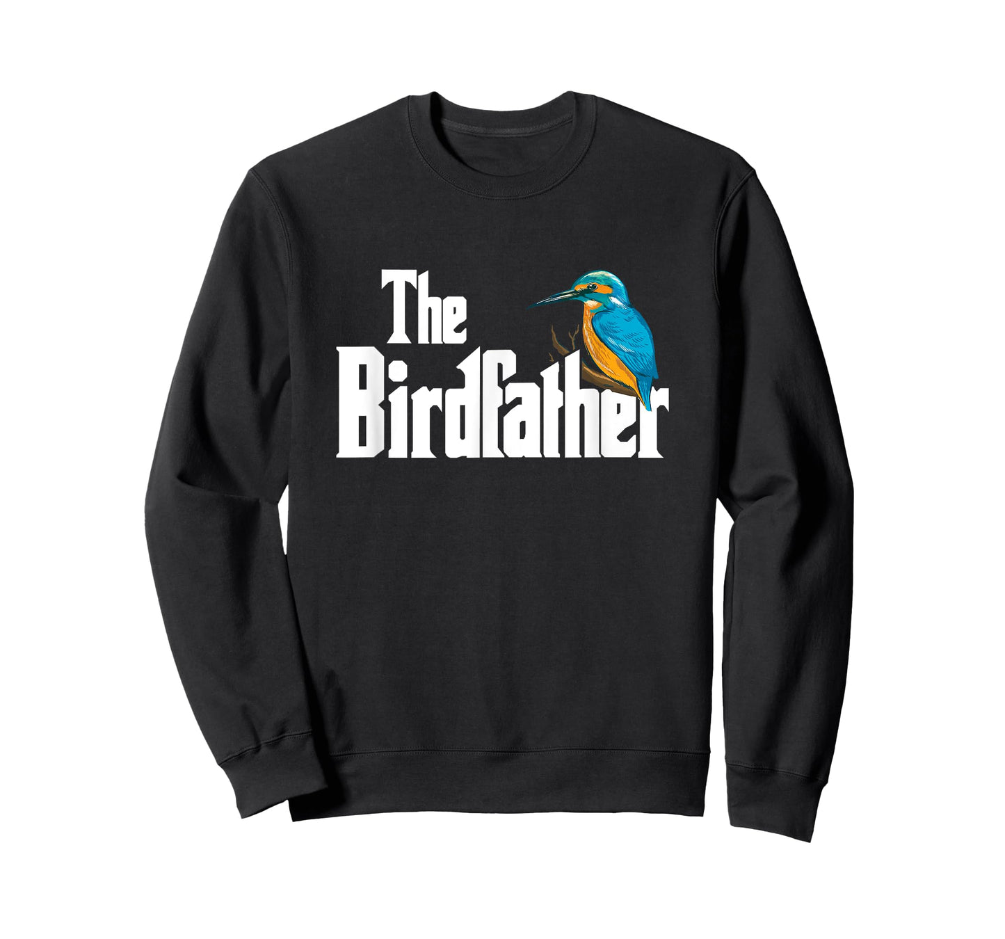The Birdfather Shirt Bird Watching Funny Meme Birder Daddy T-Shirt