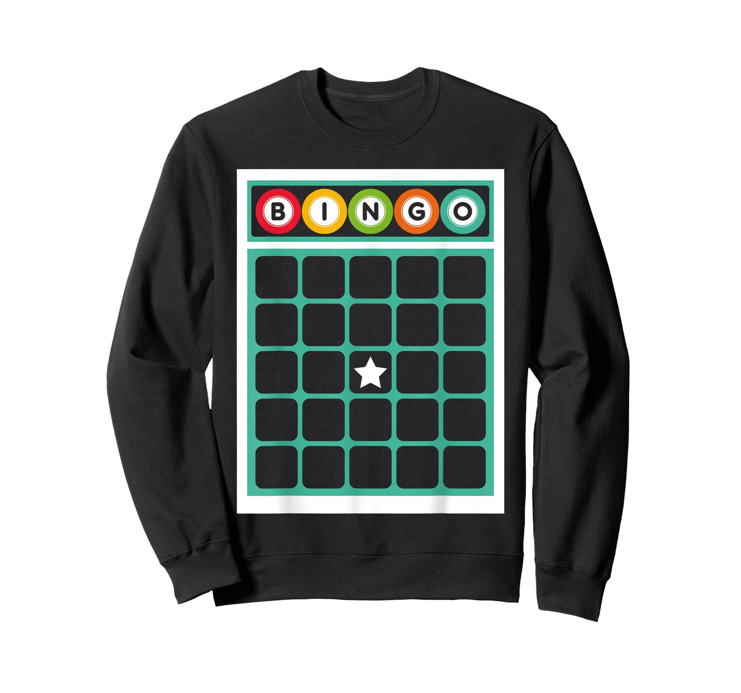 Bingo Card Bingo Costume Funny Bingo Player Halloween Outfit T-Shirt