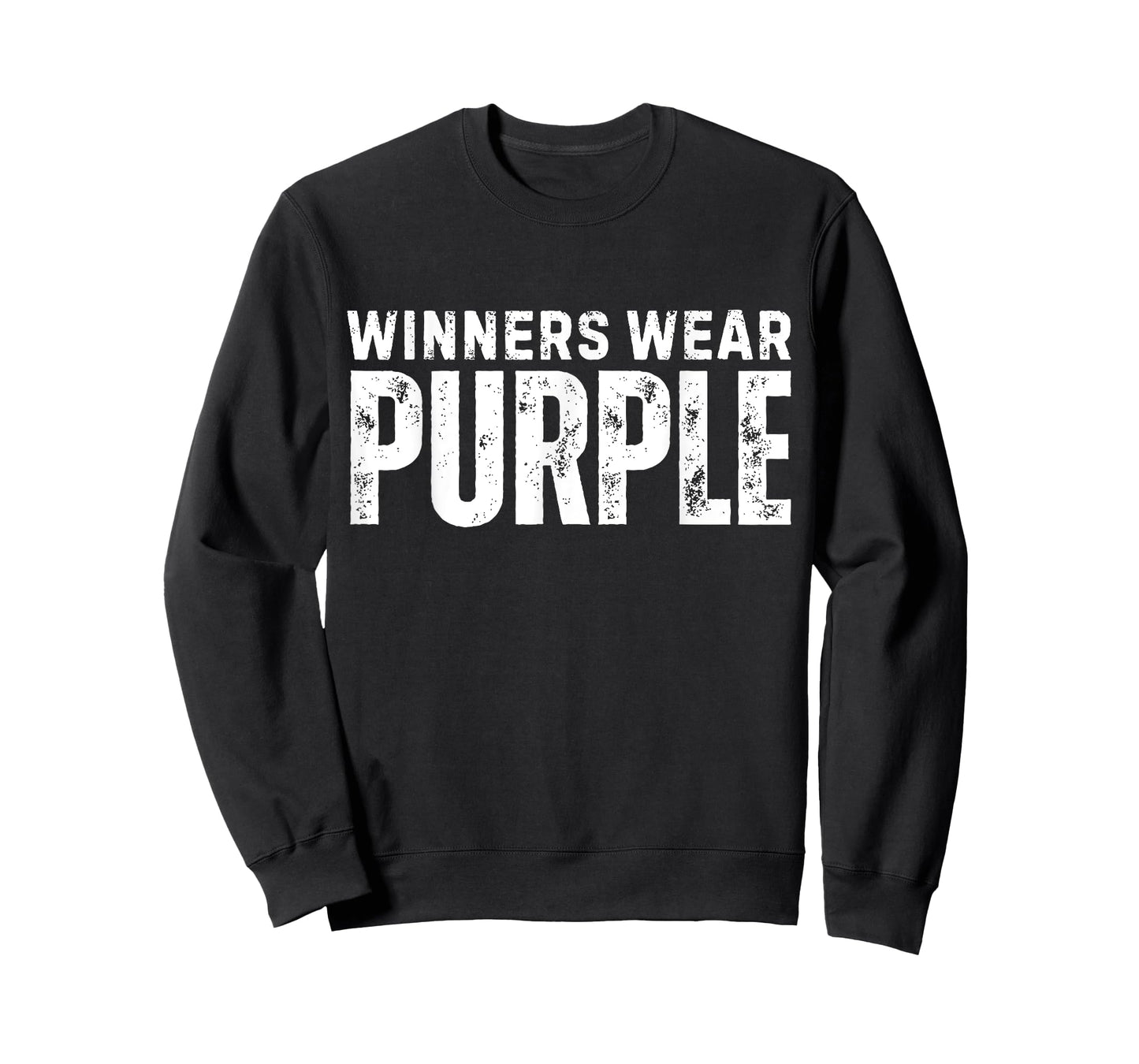 Winners Wear Purple Spirit Wear Team Game Color War Camp T-Shirt