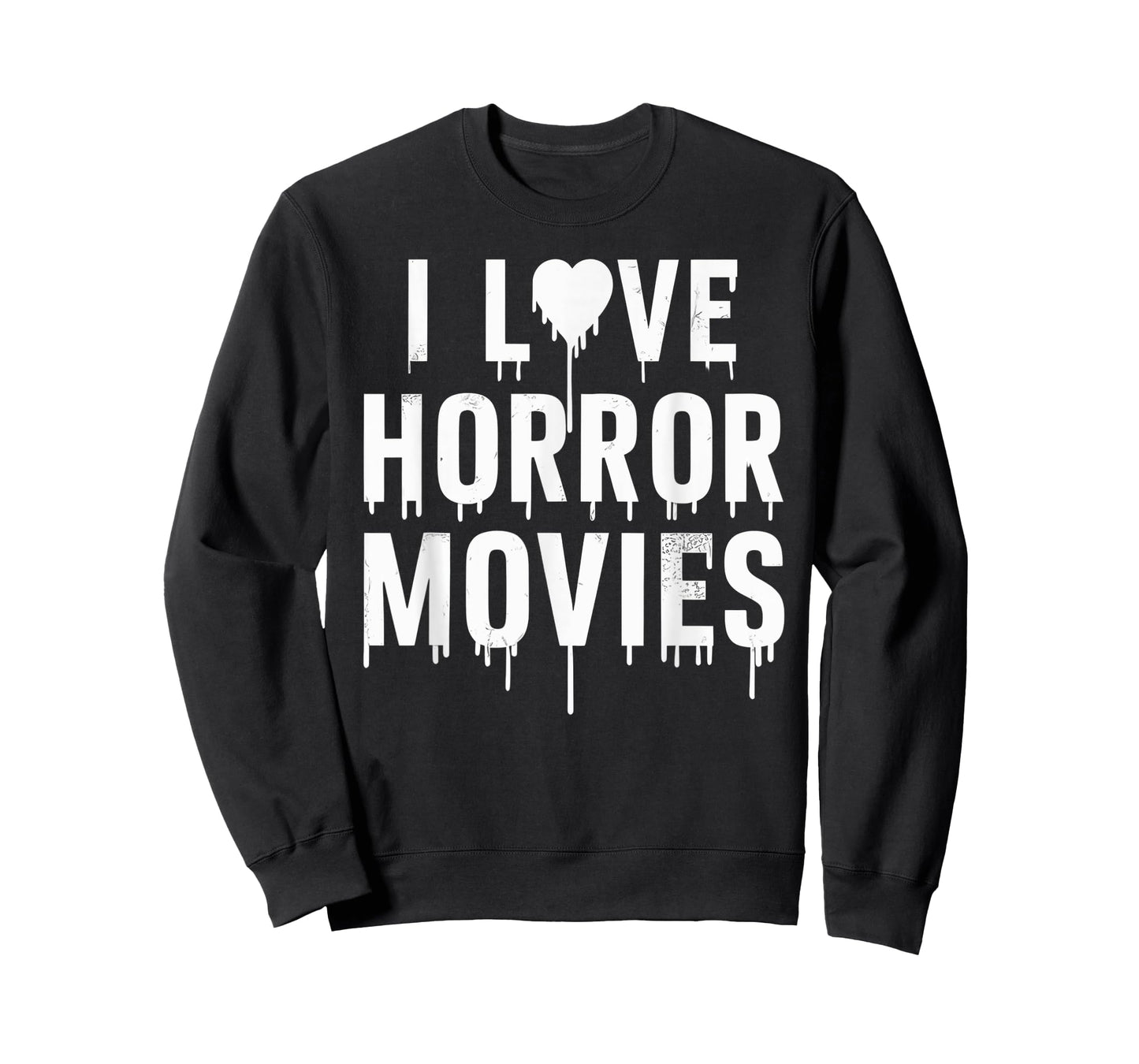 I Love Horror Movies In Halloween Day T-Shirt