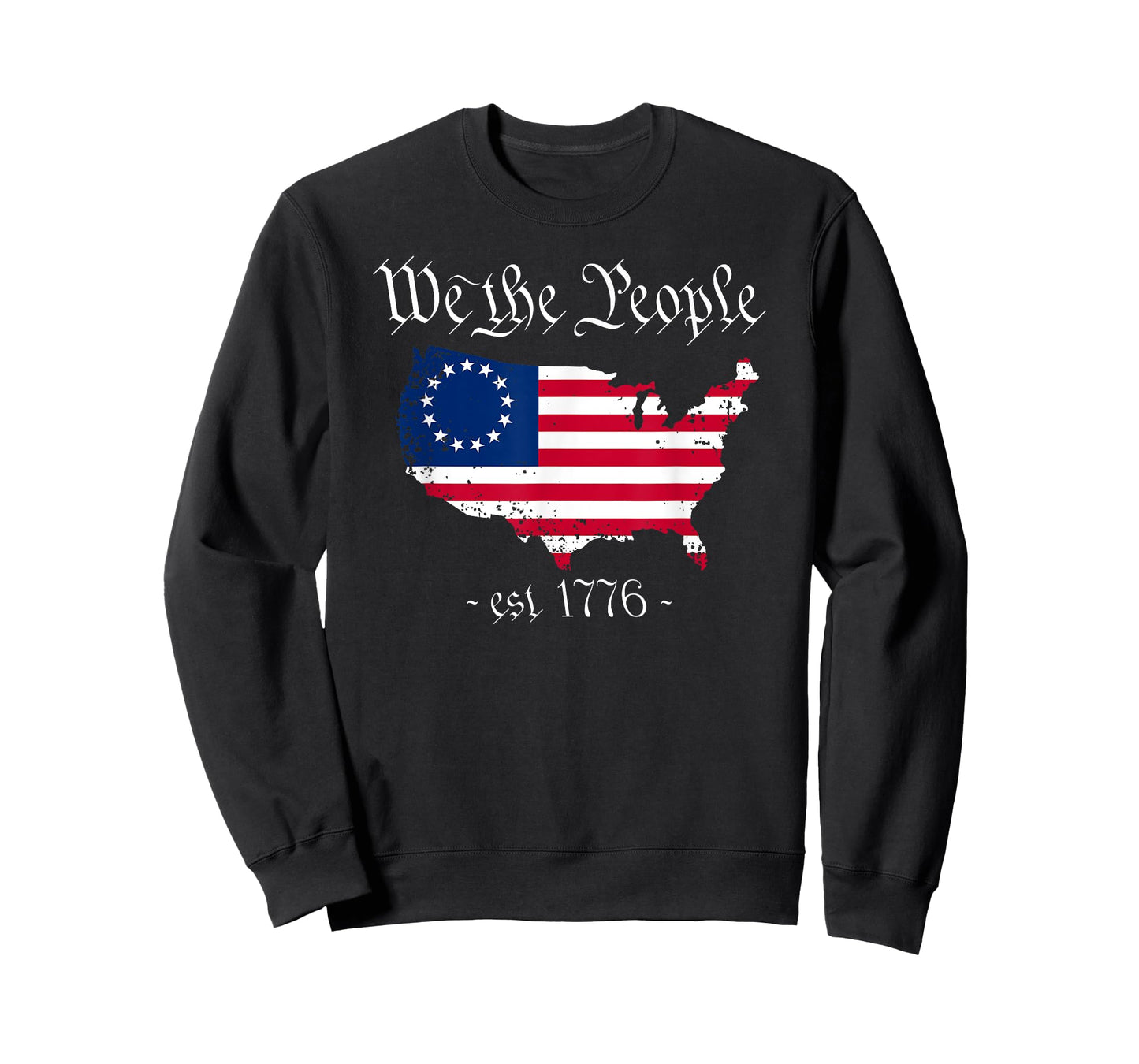 We The People 4th Of July, Betsy Ross Flag, US Patriotic T-Shirt for Women Men