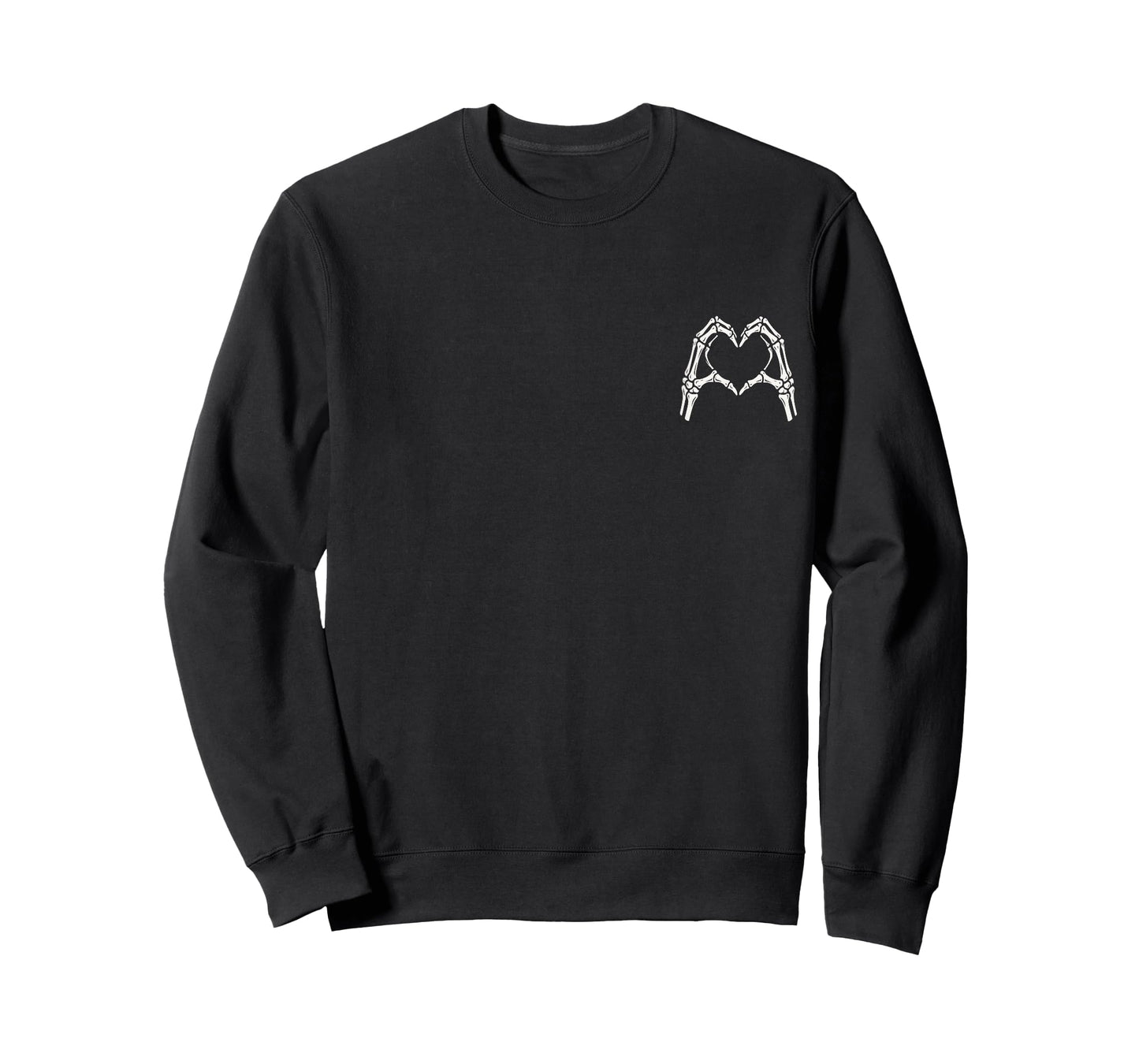 Valentine's Day Skeleton Hands Heart Halloween Costume T-Shirt
