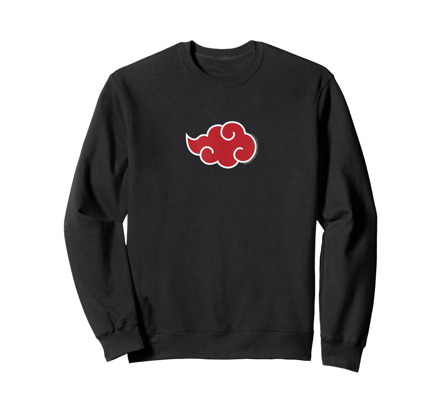 Naruto Shippuden Akatsuki Red Cloud Symbol Centered Anime T-Shirt