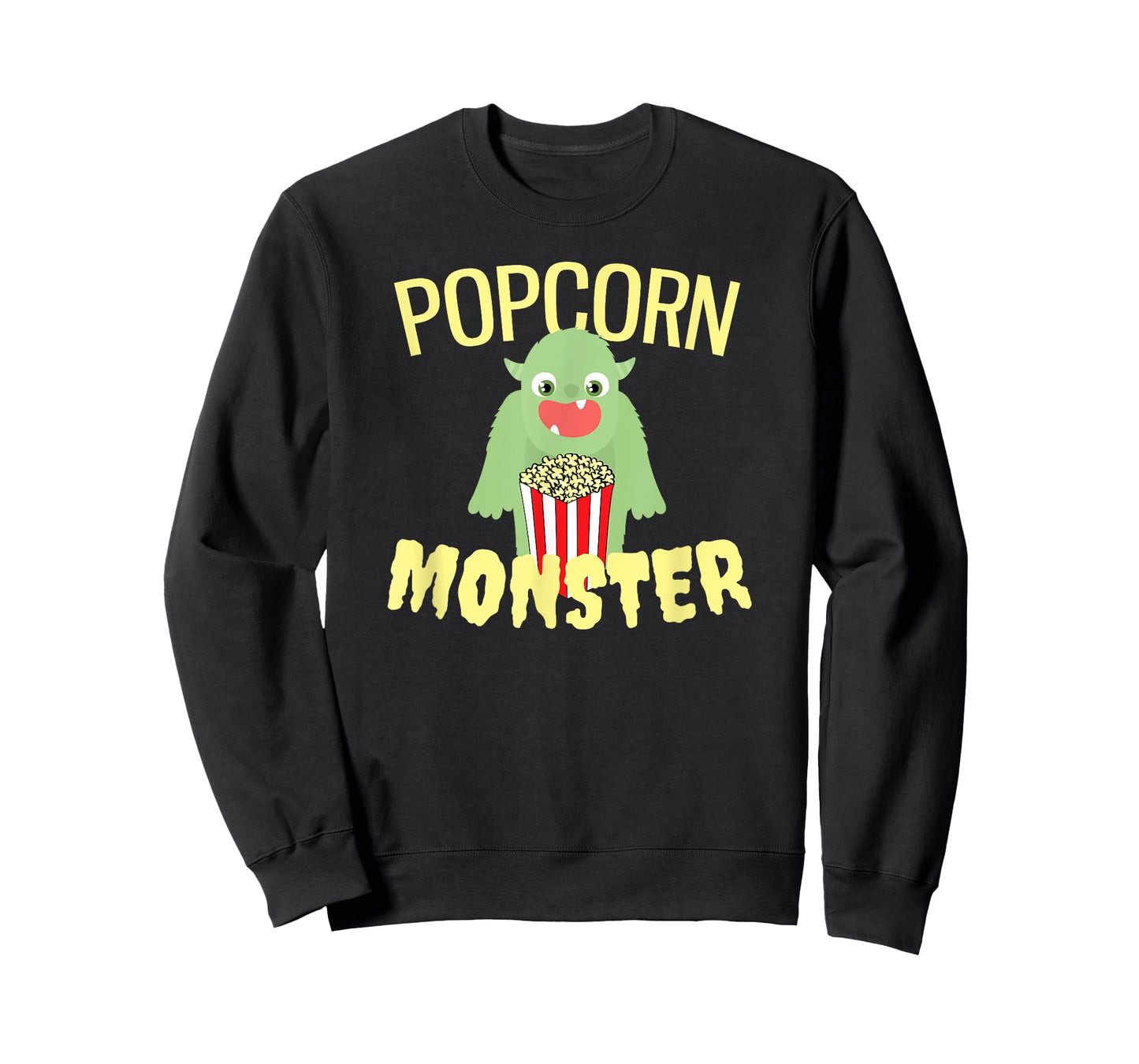 Funny popcorn monster T-shirt