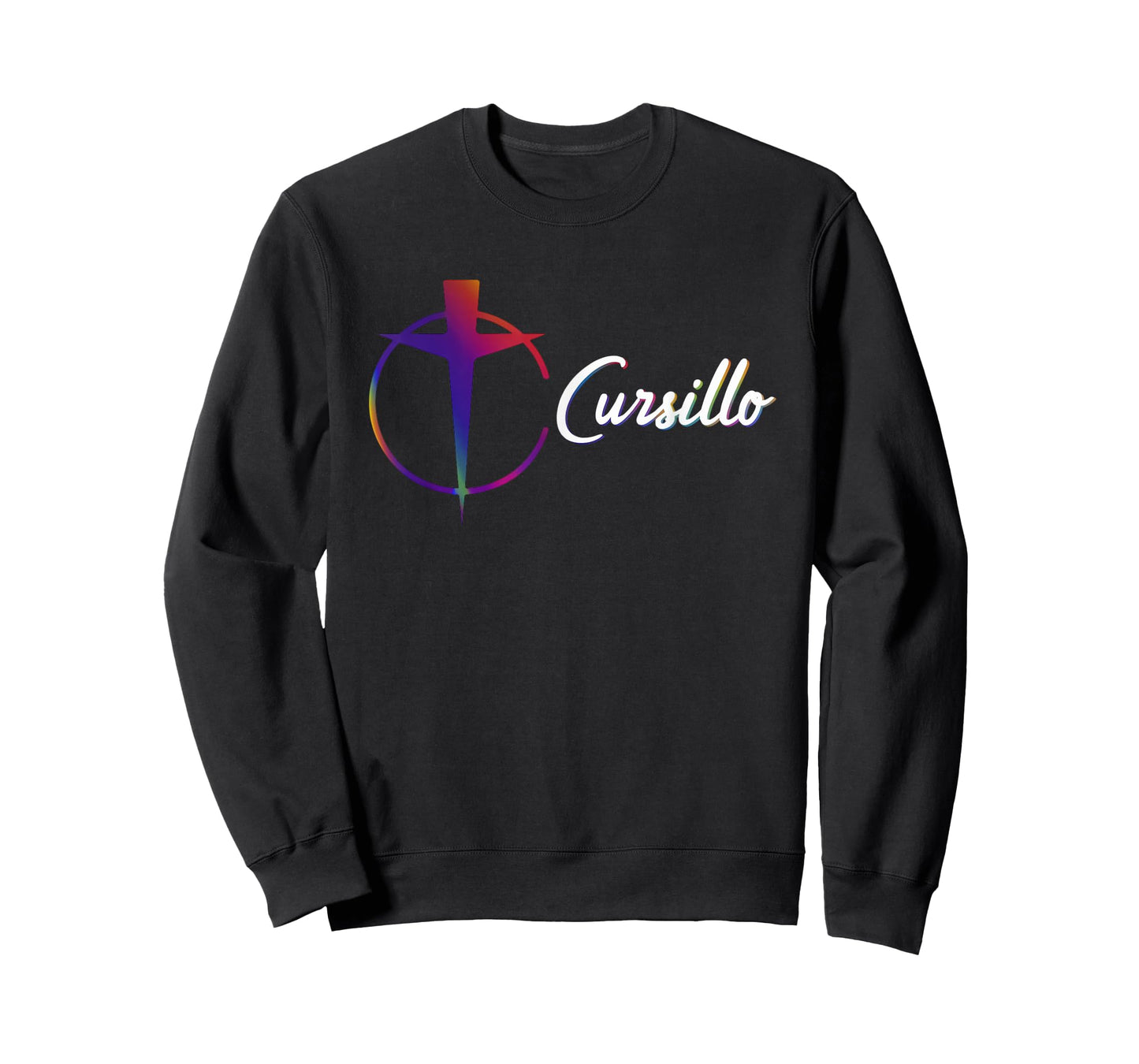 DeColores Cursillo Rainbow Rooster Catholic T-Shirt