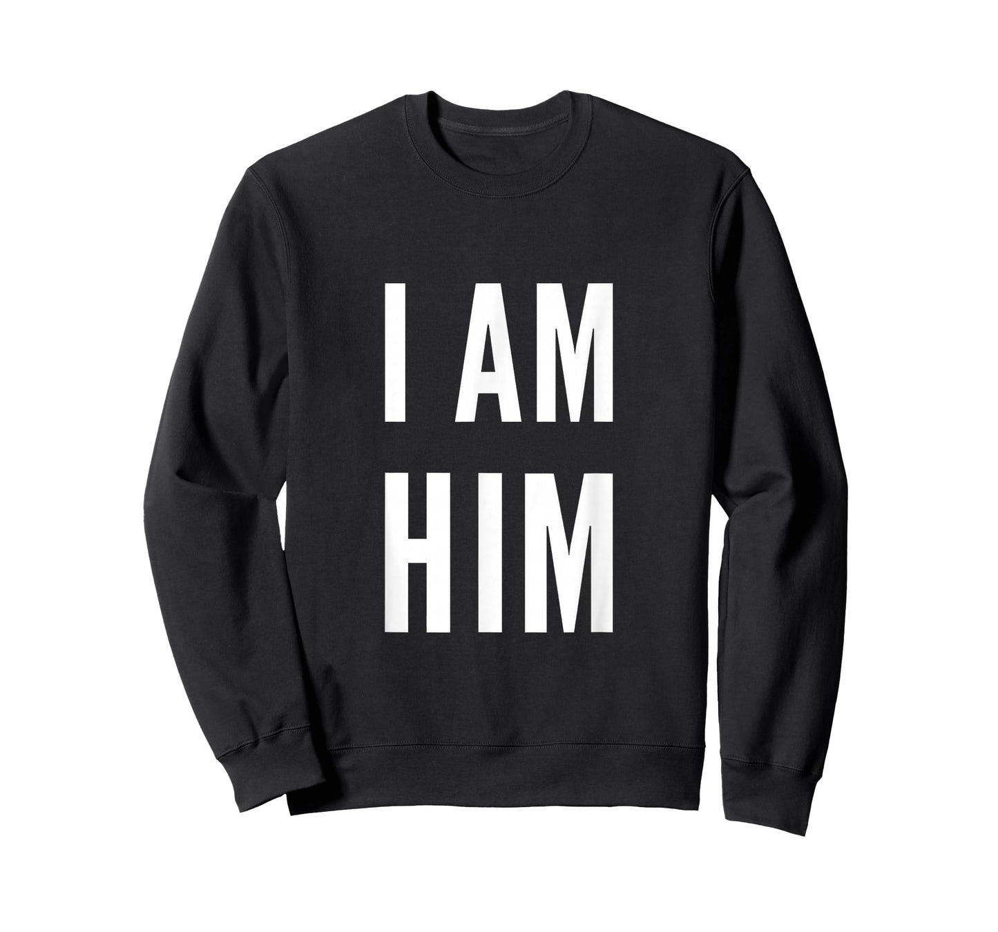 Lit Statement Top - I AM HIM Gift for Sports Fans - I AM HIM T-Shirt
