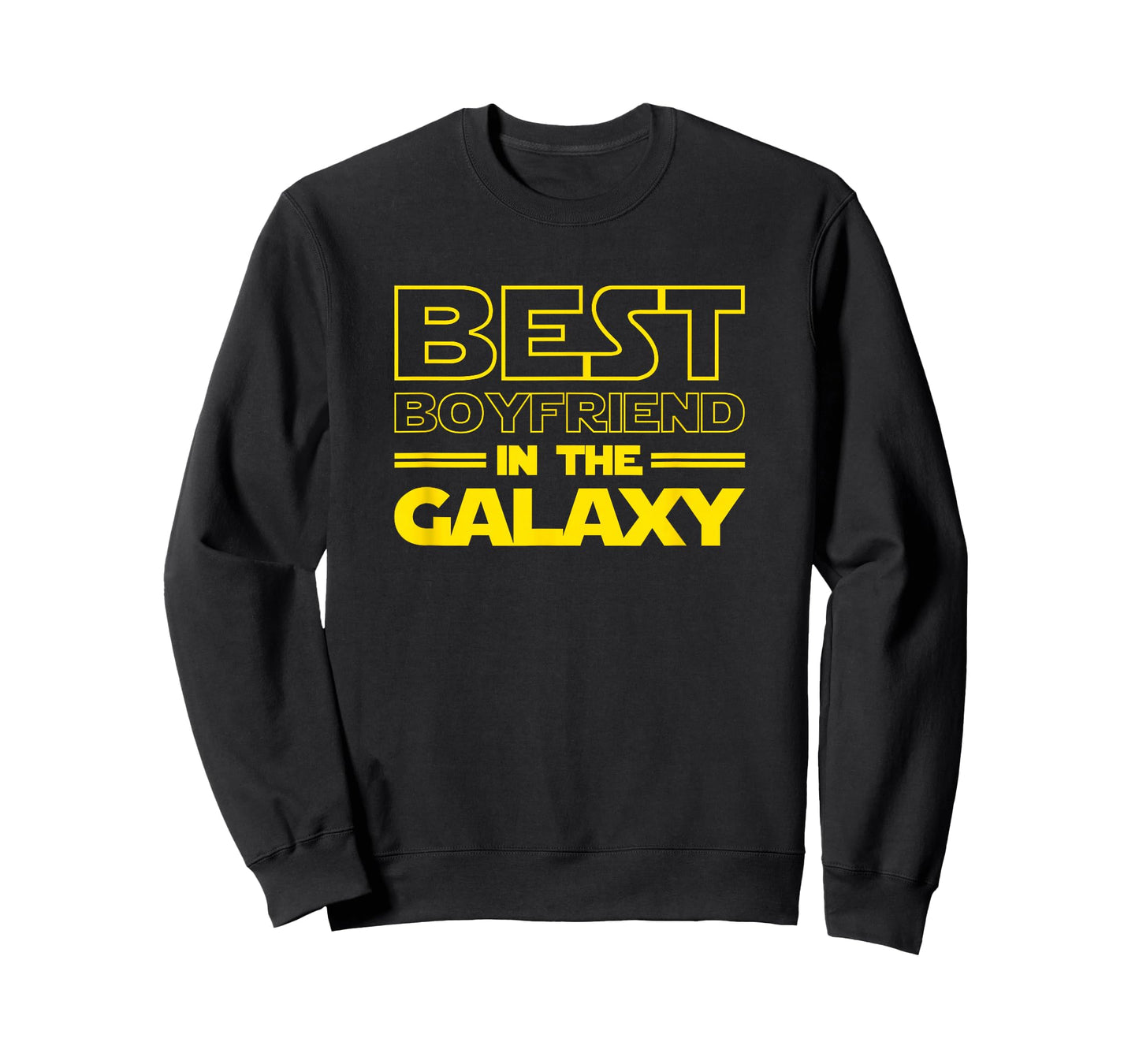 Boyfriend Gifts "Best Boyfriend in the Galaxy" Men Tee Shirt T-Shirt