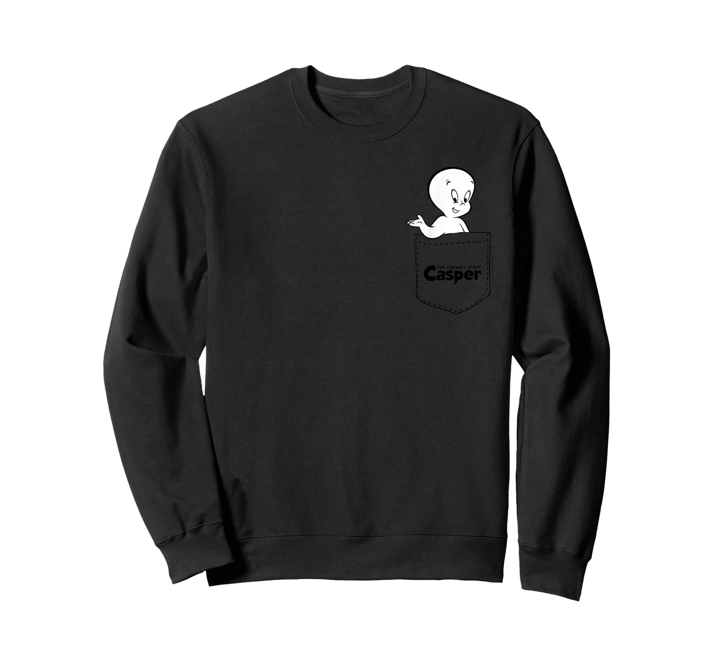 Casper The Friendly Ghost Out Of Pocket T-Shirt