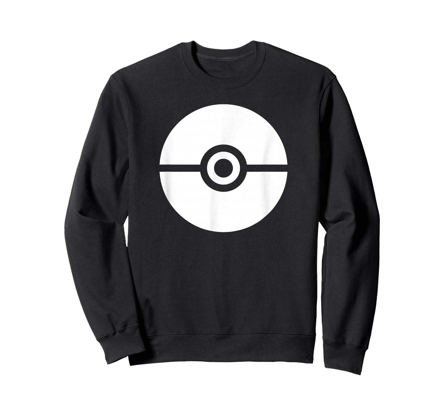 Pokémon Simple White Pokéball Logo T-Shirt