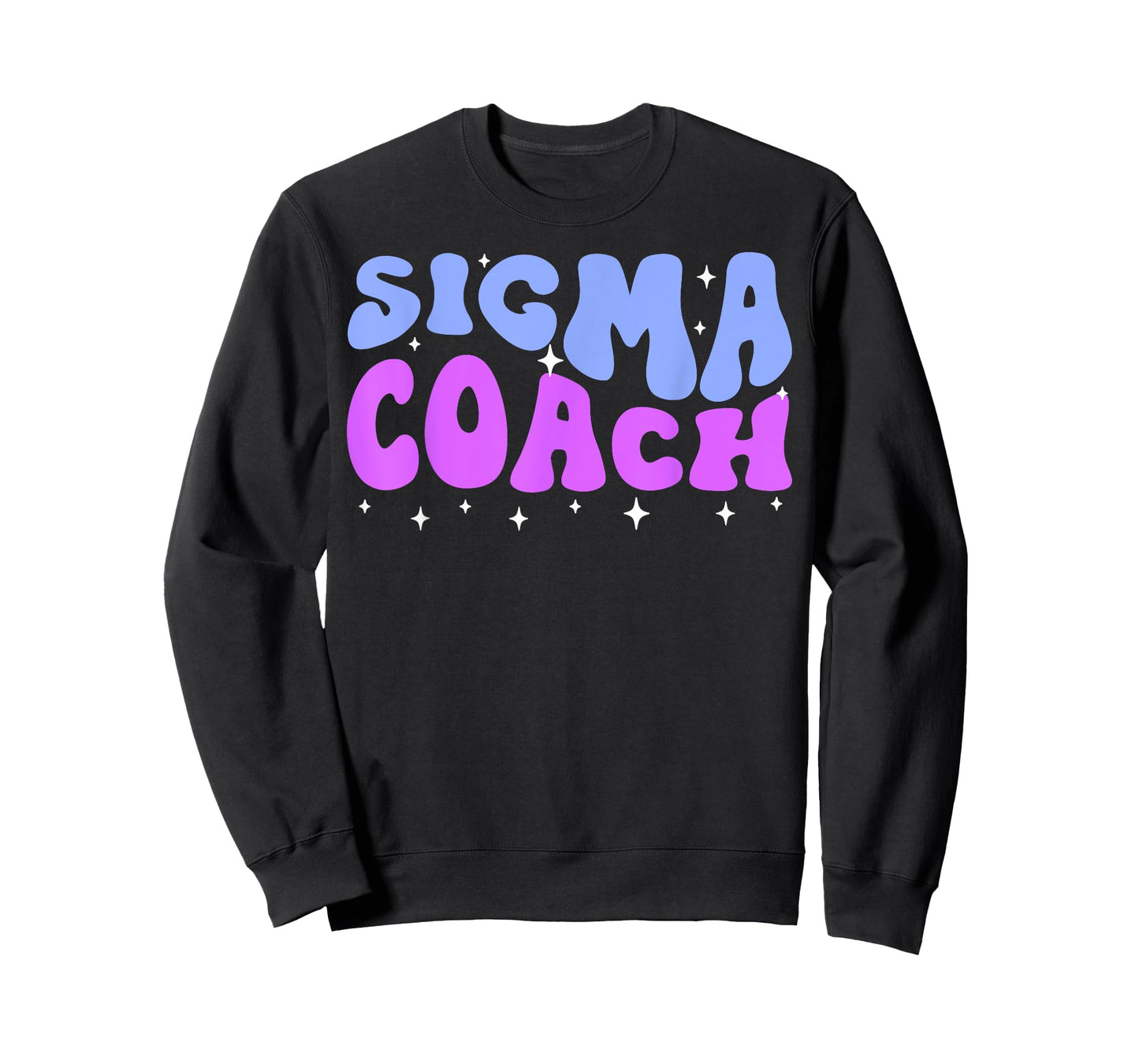Sigma Coach Lone Wolf Stoic Strategist Groovy Art T-Shirt