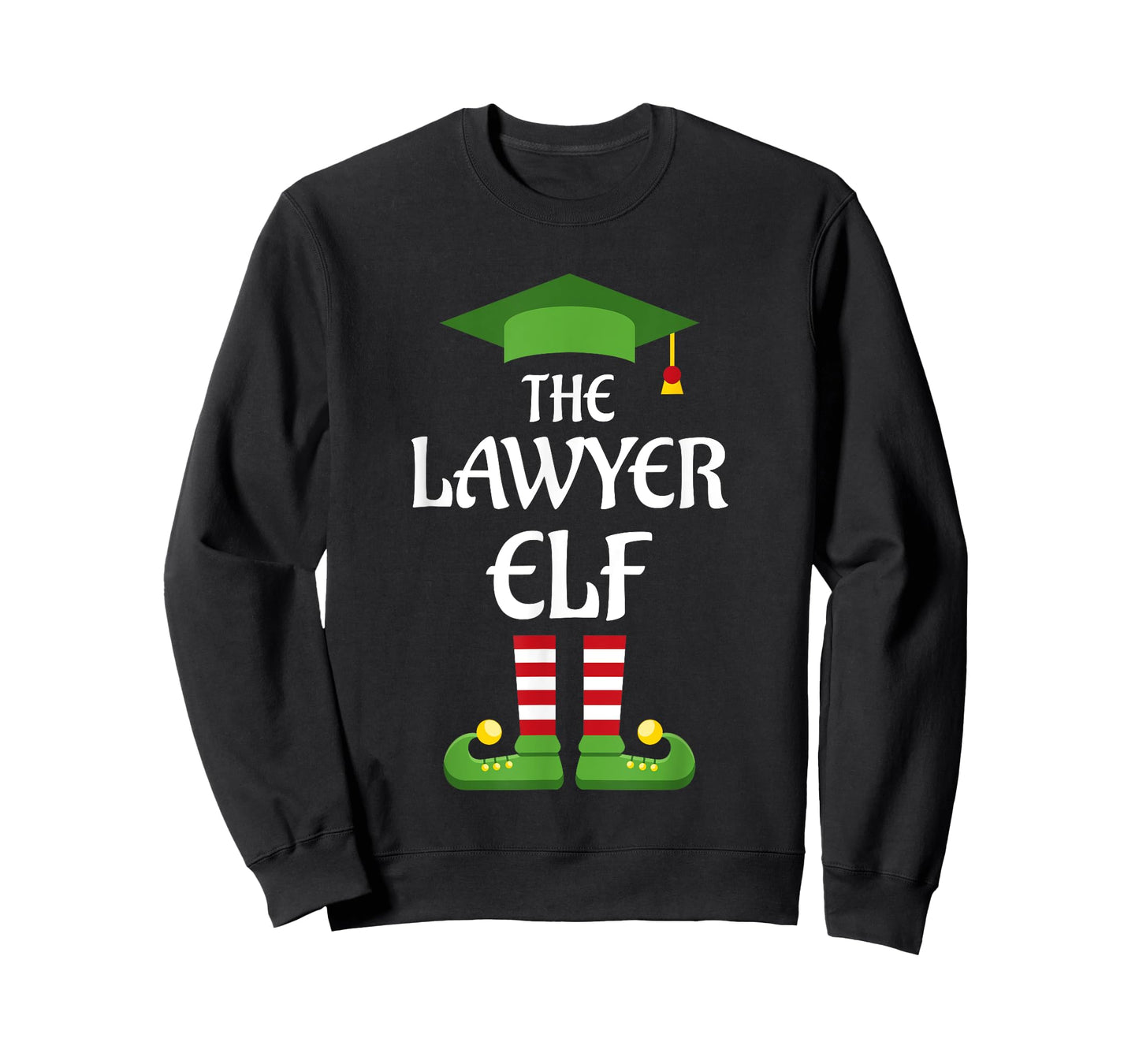Lawyer Elf Family Matching Group Christmas T-Shirt