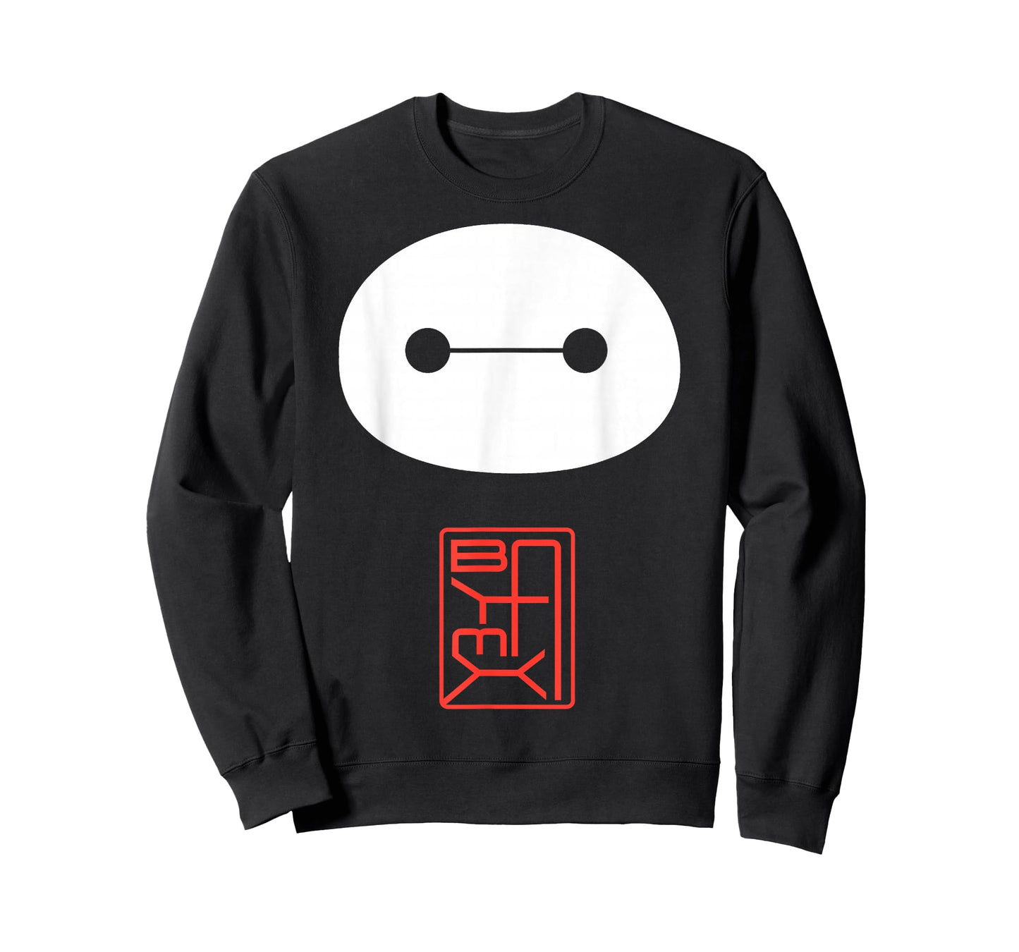 Disney Big Hero 6 Baymax Face Kanji Poster T-Shirt