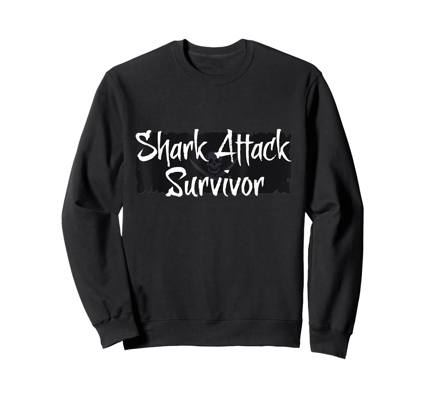 Bliptee Gamer Shark Attack Survivor pirate tshirt T-Shirt