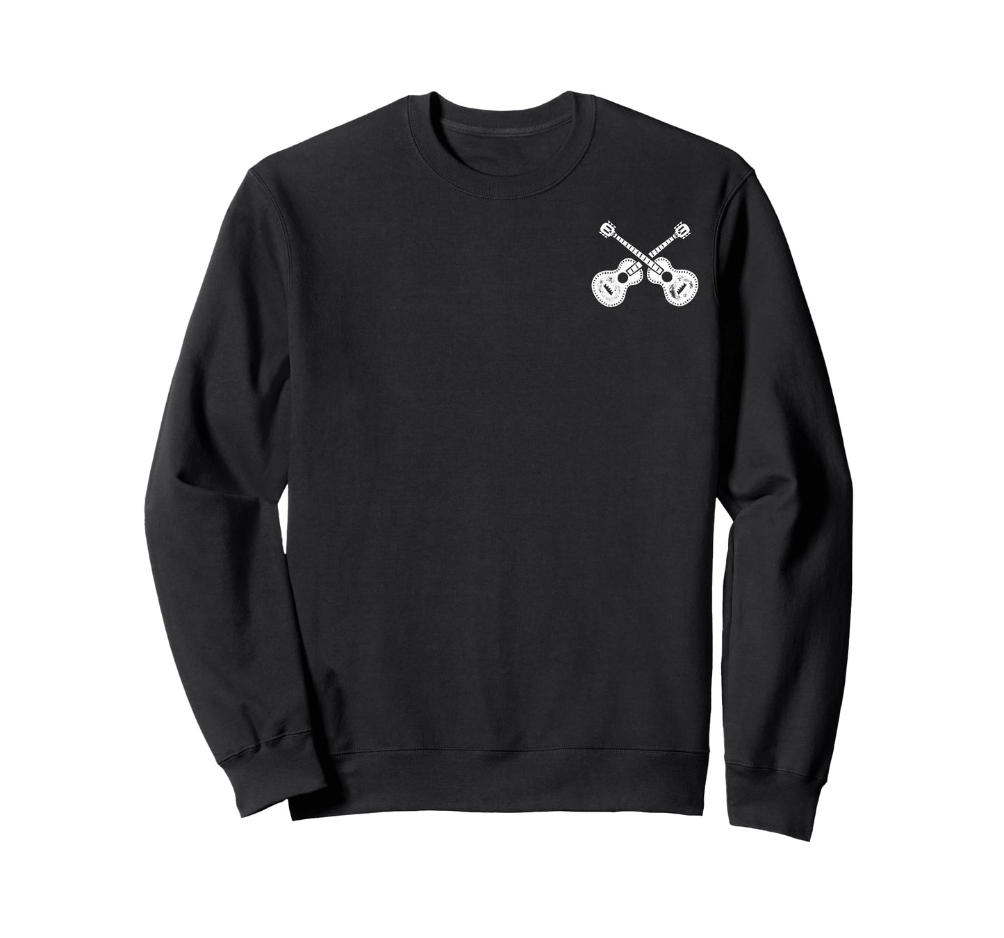 Disney Pixar Coco Crossed Guitars Pocket Tonal Coco Back T-Shirt