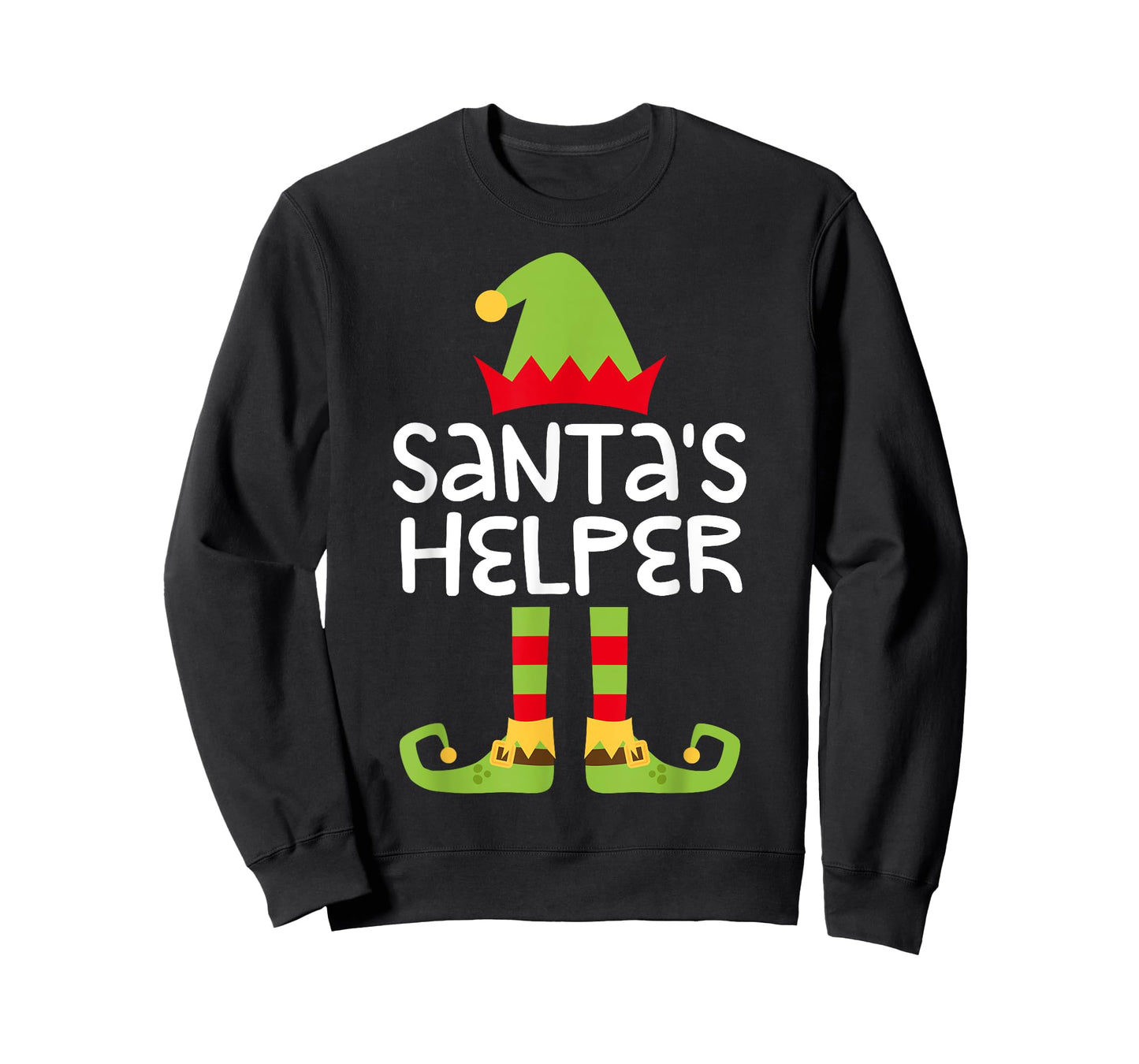 Santa's Helper T-Shirt Matching Christmas Elf Shirt T-Shirt